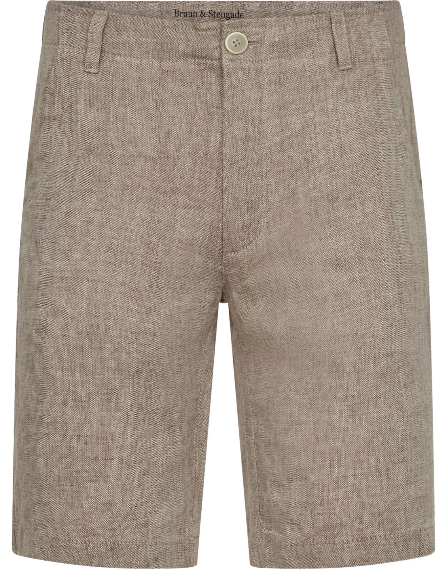 BS Abel Regular Fit Shorts - Brown