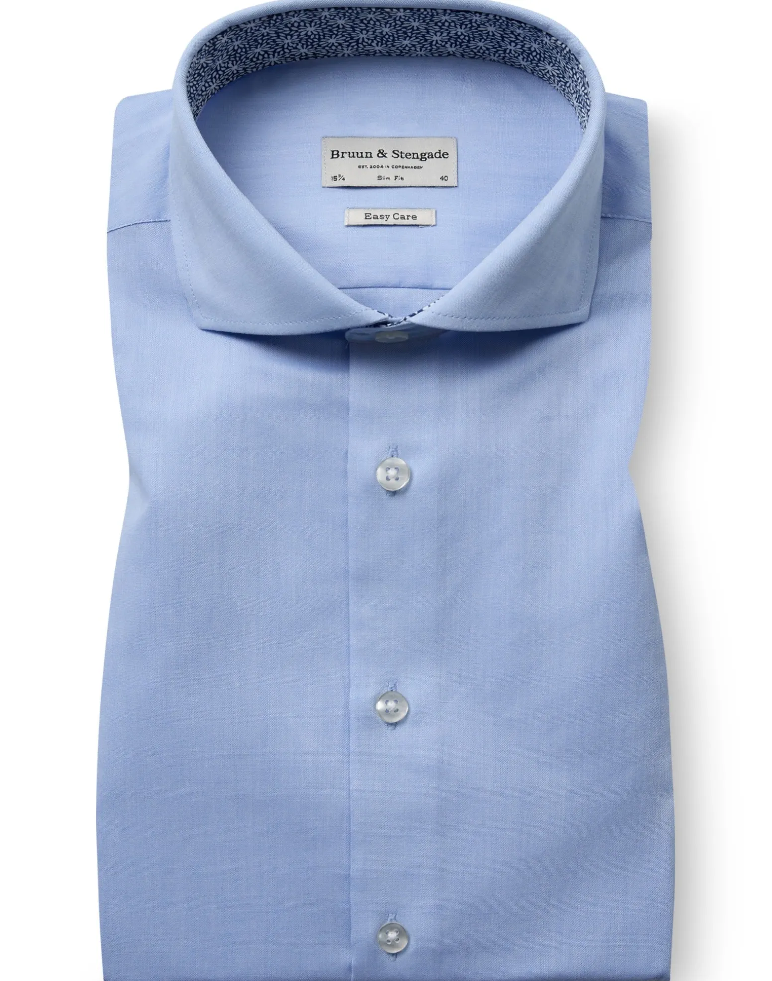 BS Achiuwa Slim Fit Skjorta - Light Blue