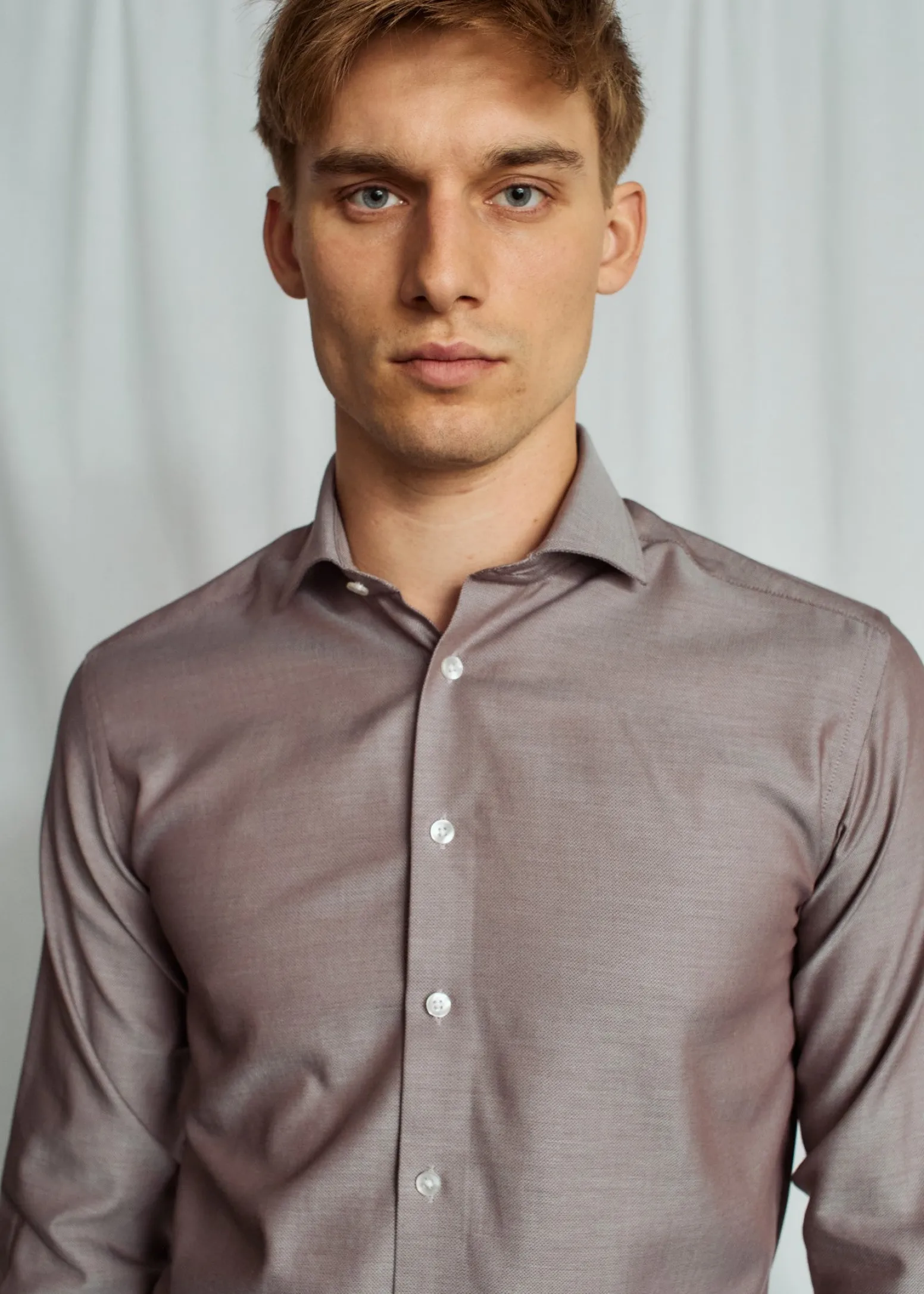 bs_adams_modern_fit_skjor_2.webp BS Adams Modern Fit Skjorta - Brown
