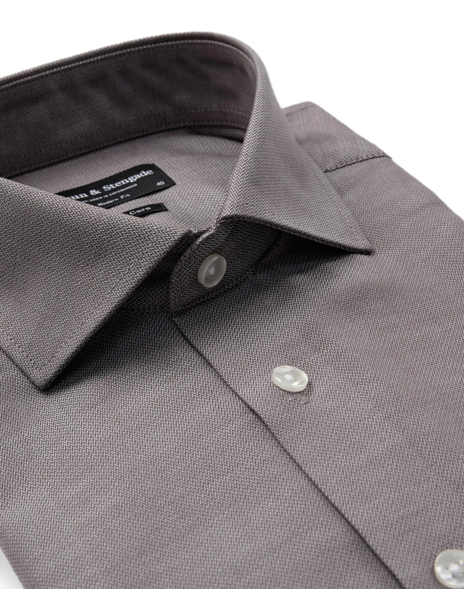 bs_adams_modern_fit_skjor_5.webp BS Adams Modern Fit Skjorta - Brown