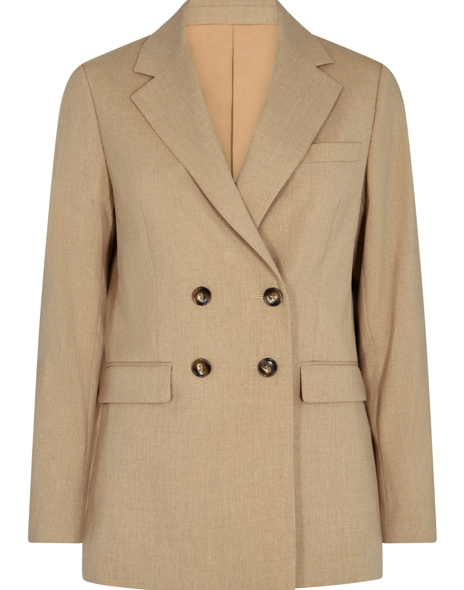 BS Agate Regular Fit Blazer - Brown
