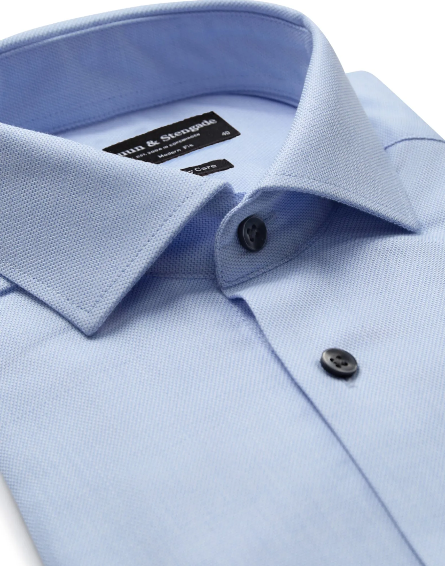 BS Aikman Modern Fit Skjorta - Light Blue
