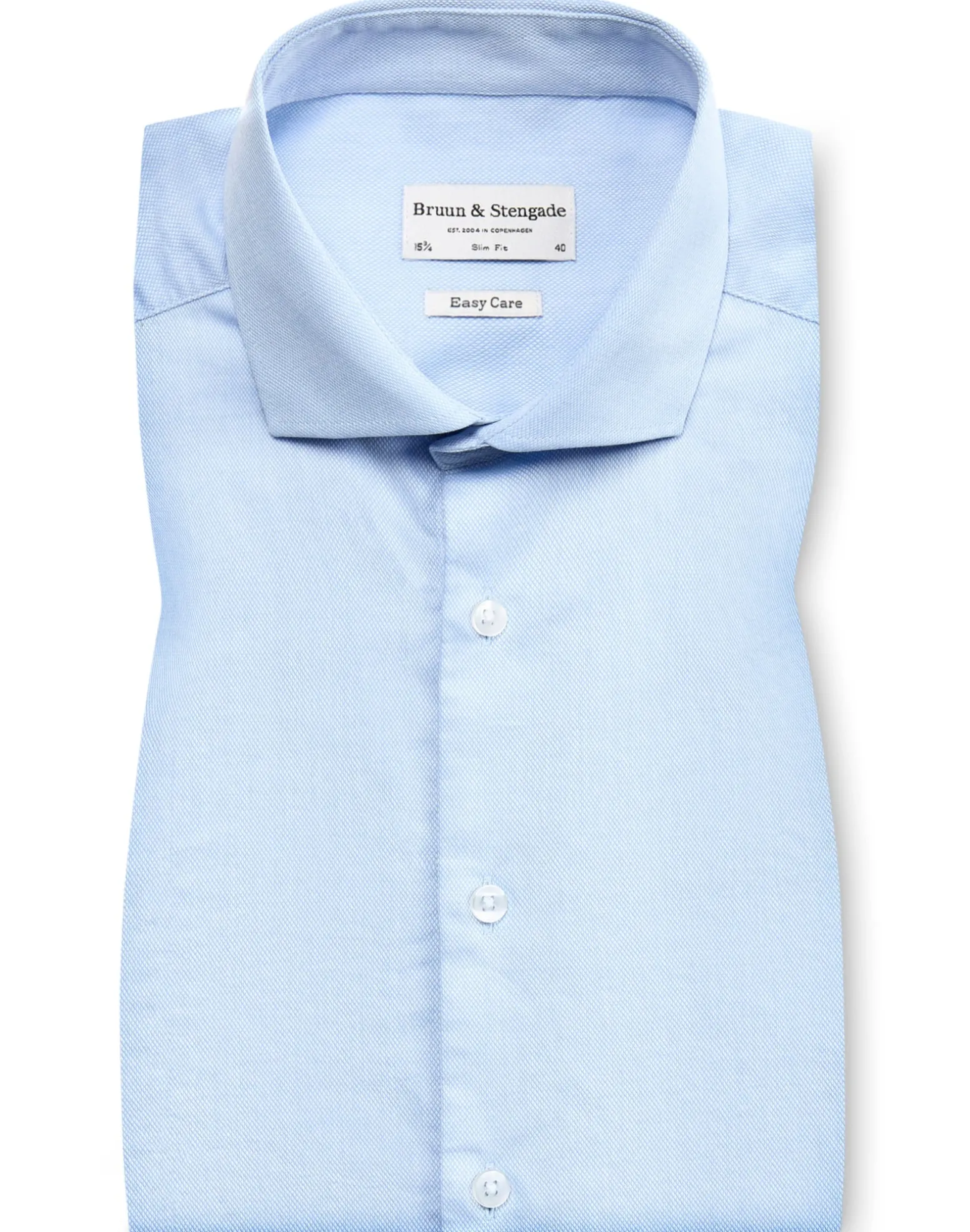 BS Aleksander Slim Fit Skjorta - Light Blue
