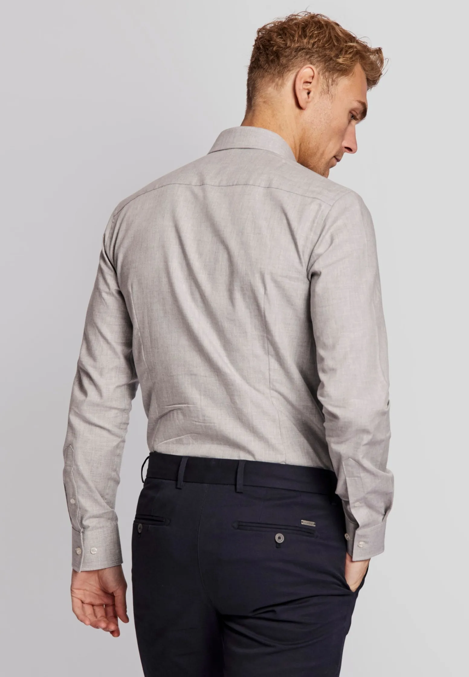 bs_andreolli_modern_fit_s_4.webp BS Andreolli modern fit Skjorta - Light Grey