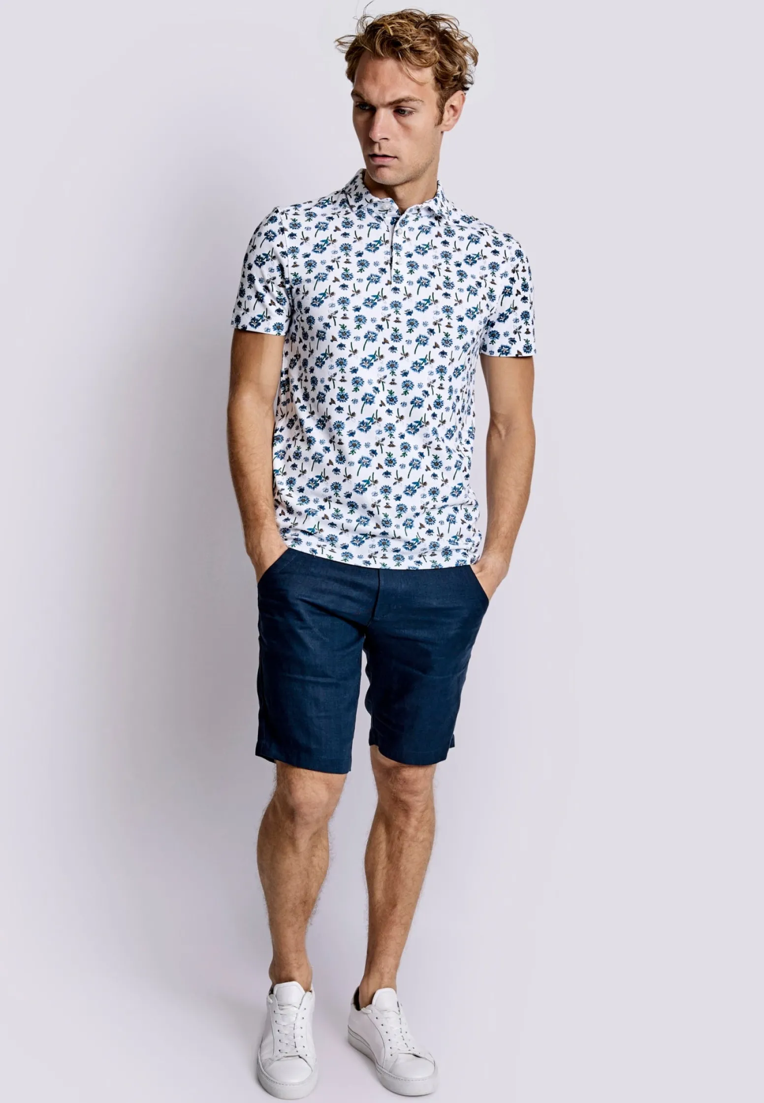 bs_andros_regular_fit_sho_2.webp BS Andros Regular Fit Shorts - Navy