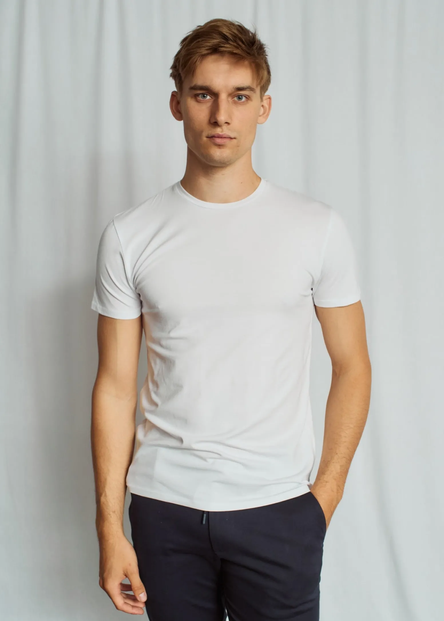 BS Antiqua Regular Fit T-Shirt - White