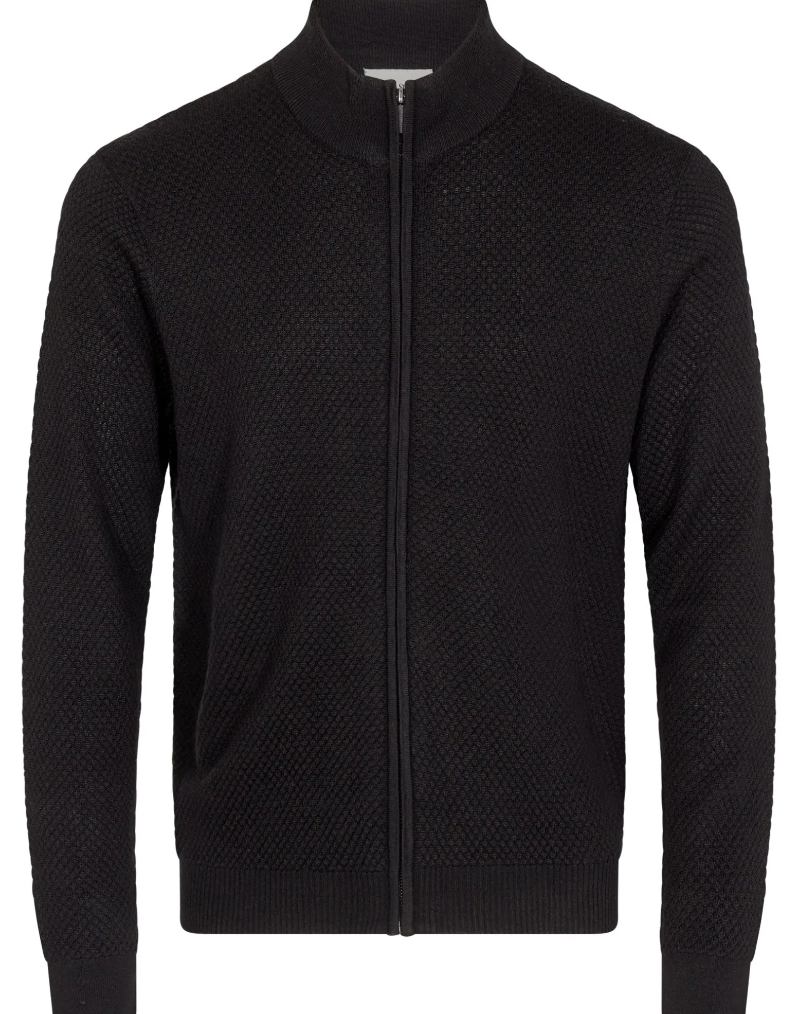 BS Asger Regular Fit Sticka - Black