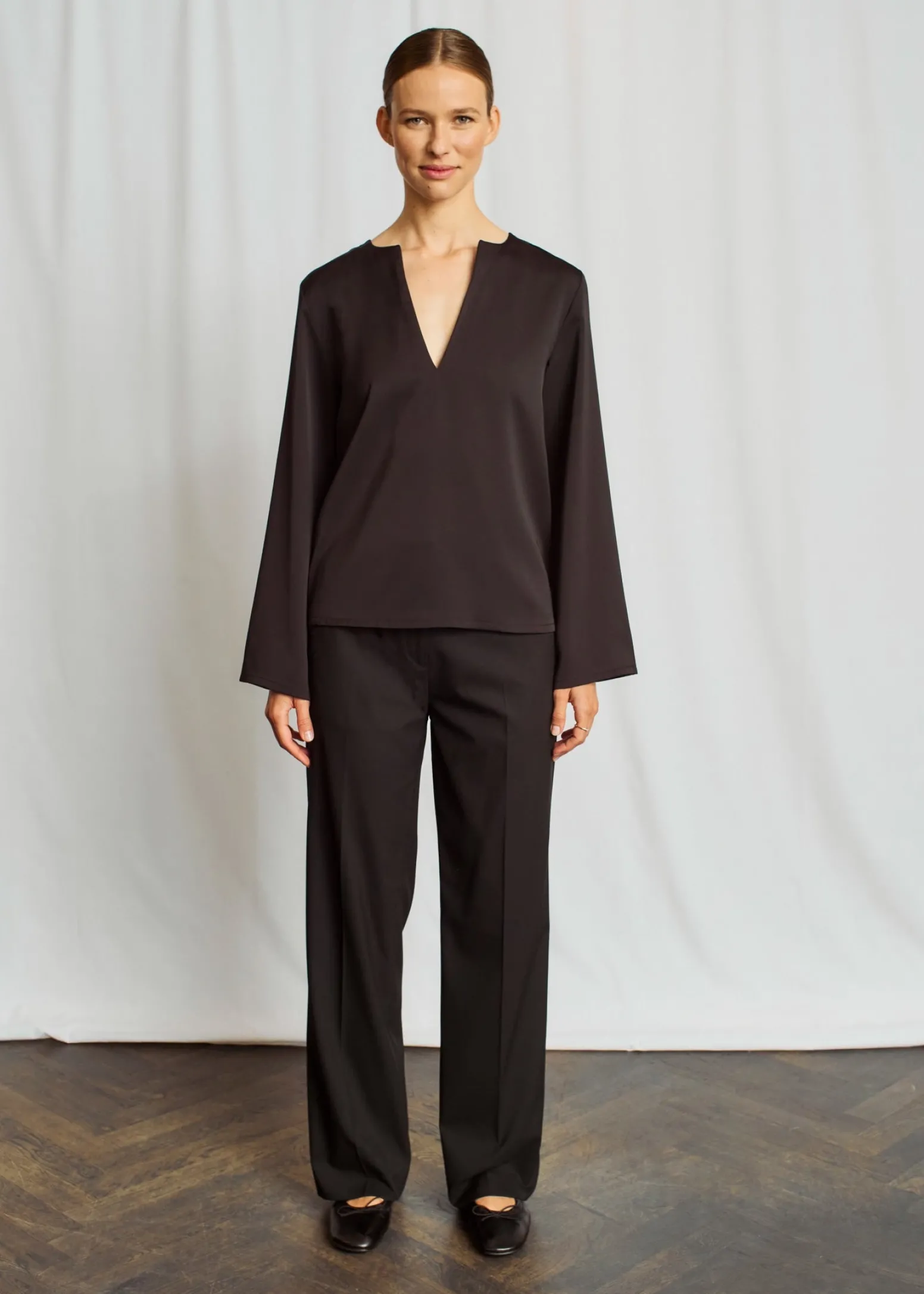BS Aubrey Regular Fit Skjorta - Black