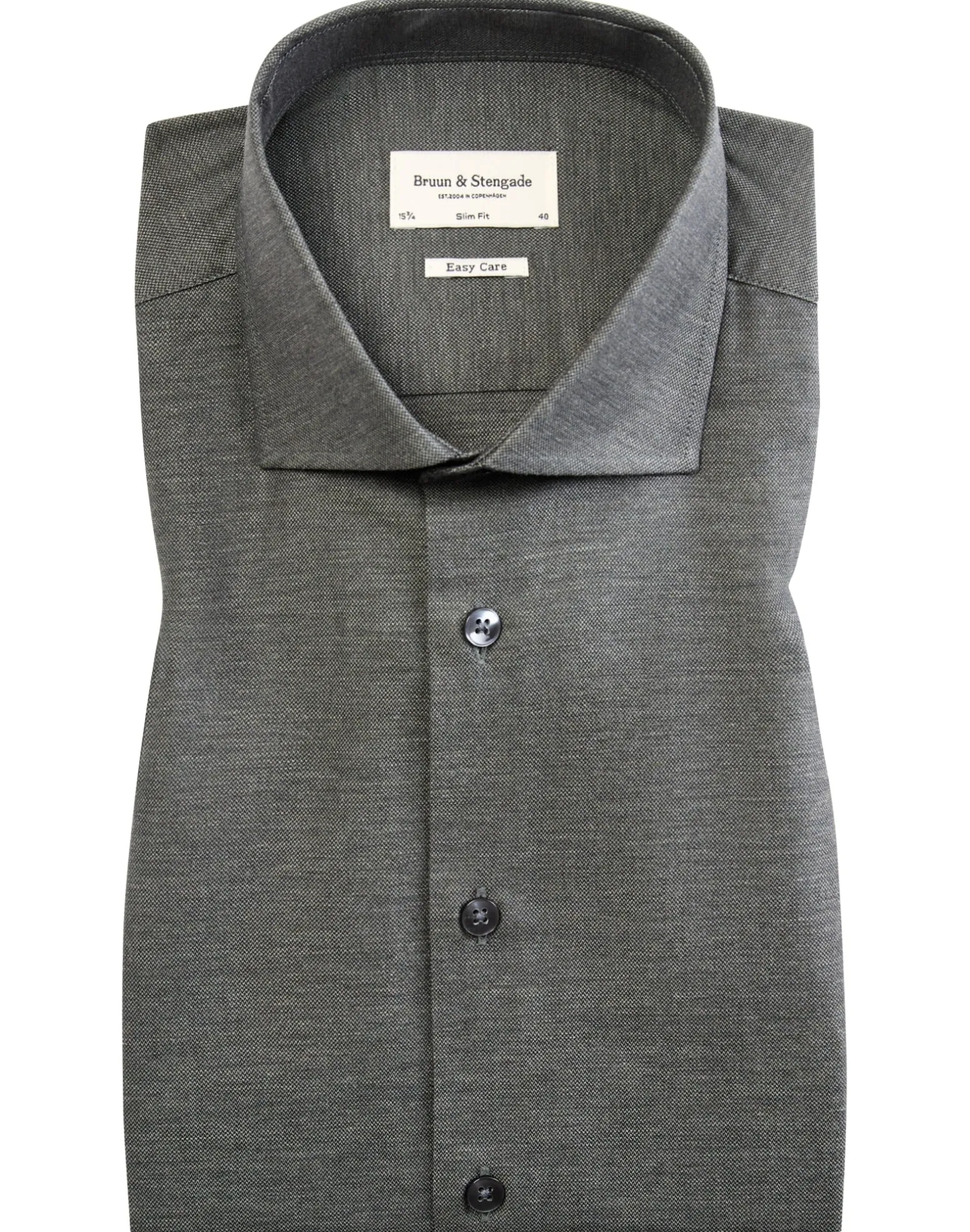 BS Ben Slim Fit Skjorta - Green