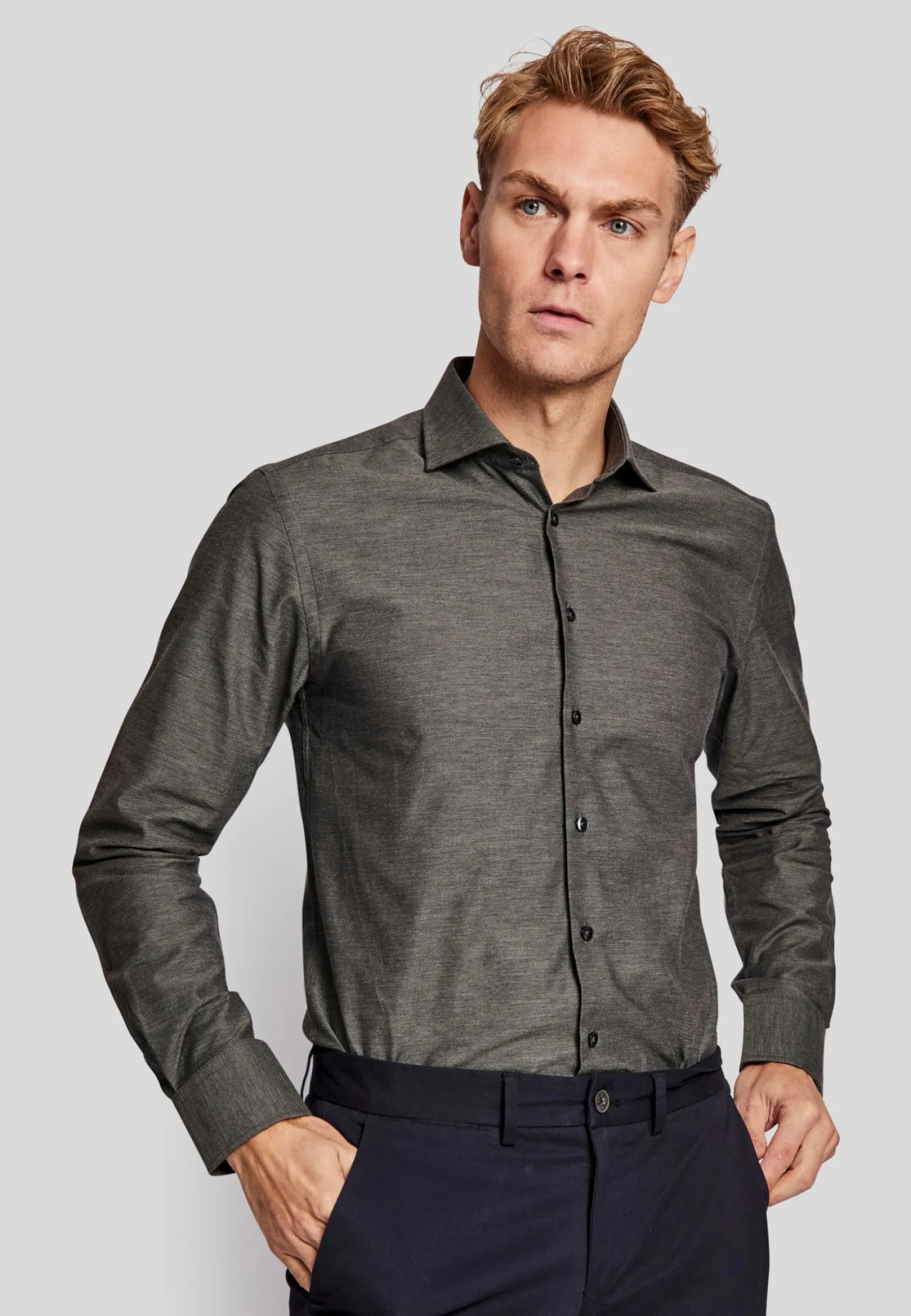 bs_berni_modern_fit_skjor_3.webp BS Berni modern fit Skjorta - Green