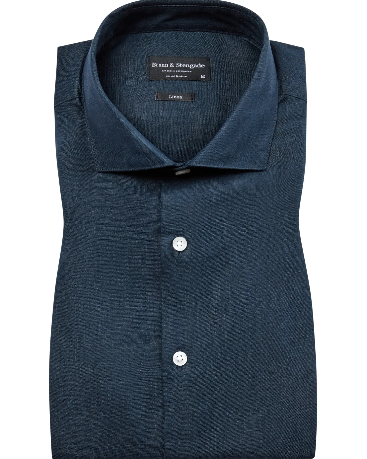 BS Bilbao Casual Modern Fit Skjorta - Navy