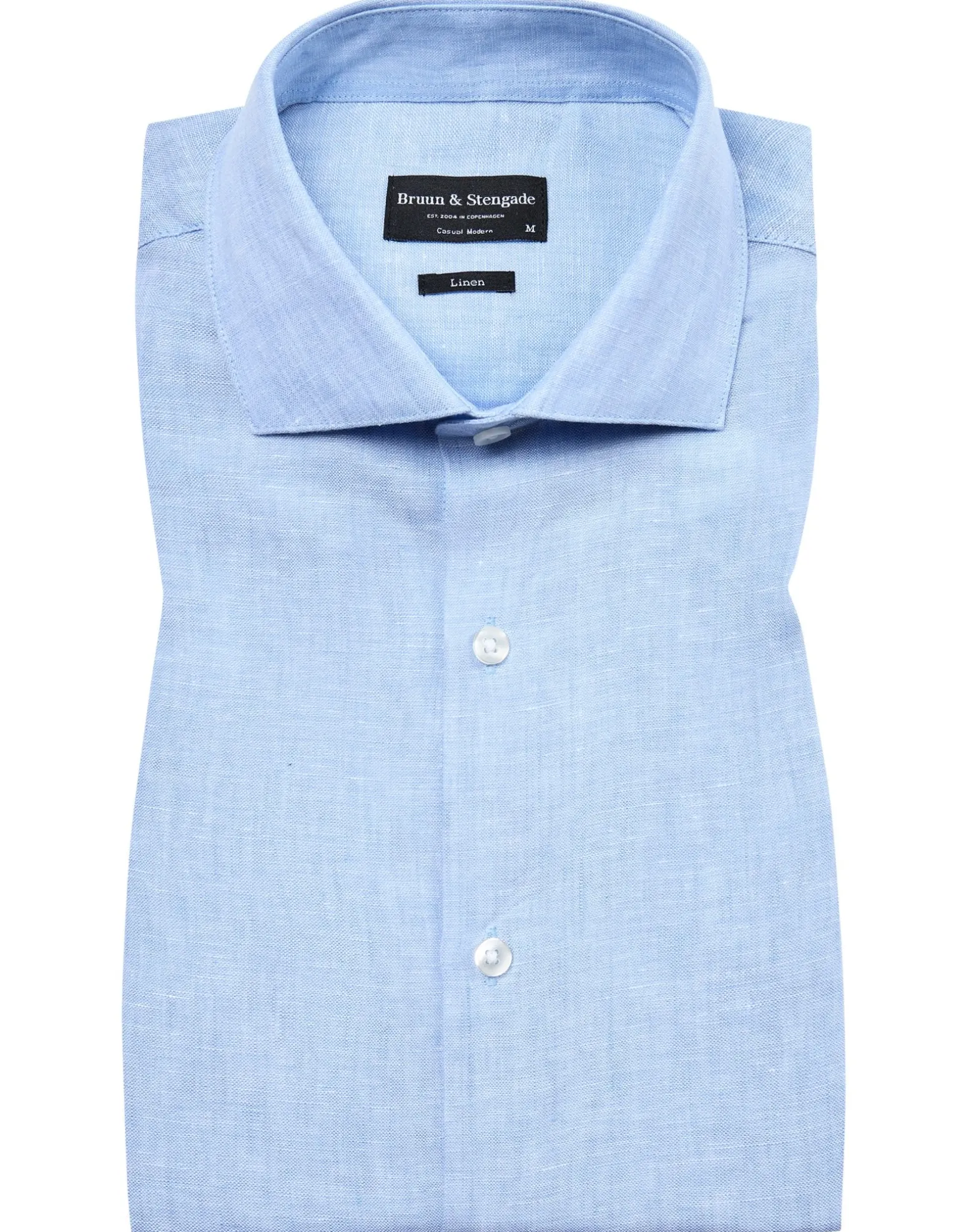 BS Bilbao Casual Modern Fit Skjorta - Light Blue