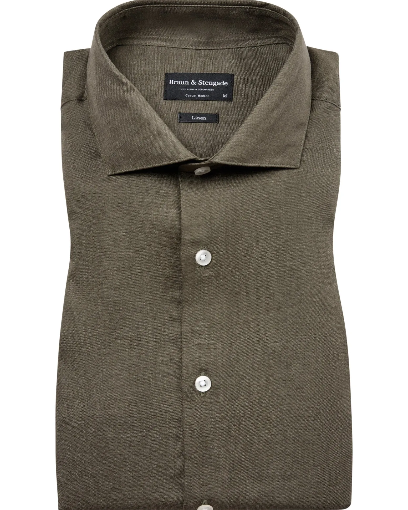 BS Bilbao Casual Modern Fit Skjorta - Army