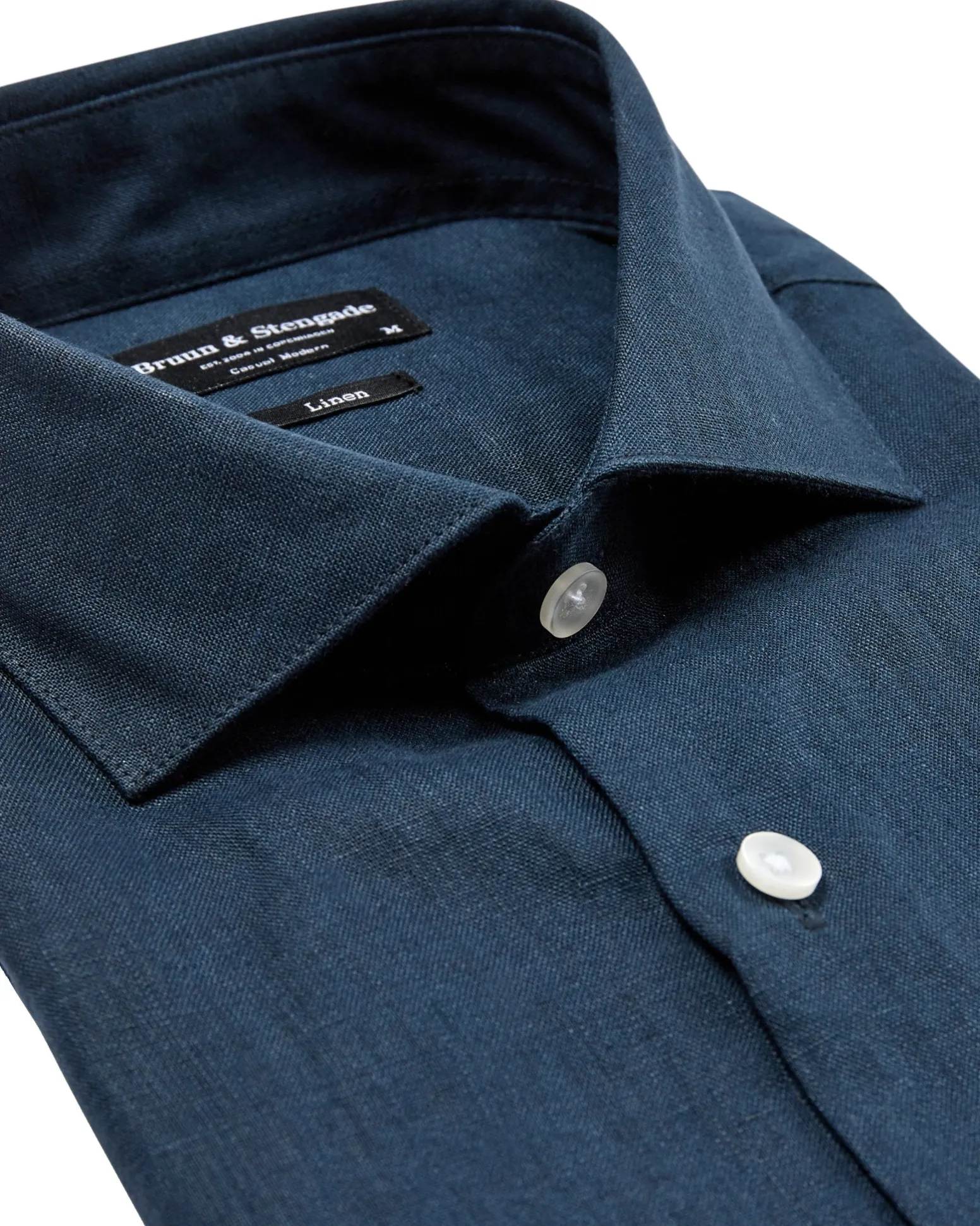 BS Bilbao Casual Modern Fit Skjorta - Navy