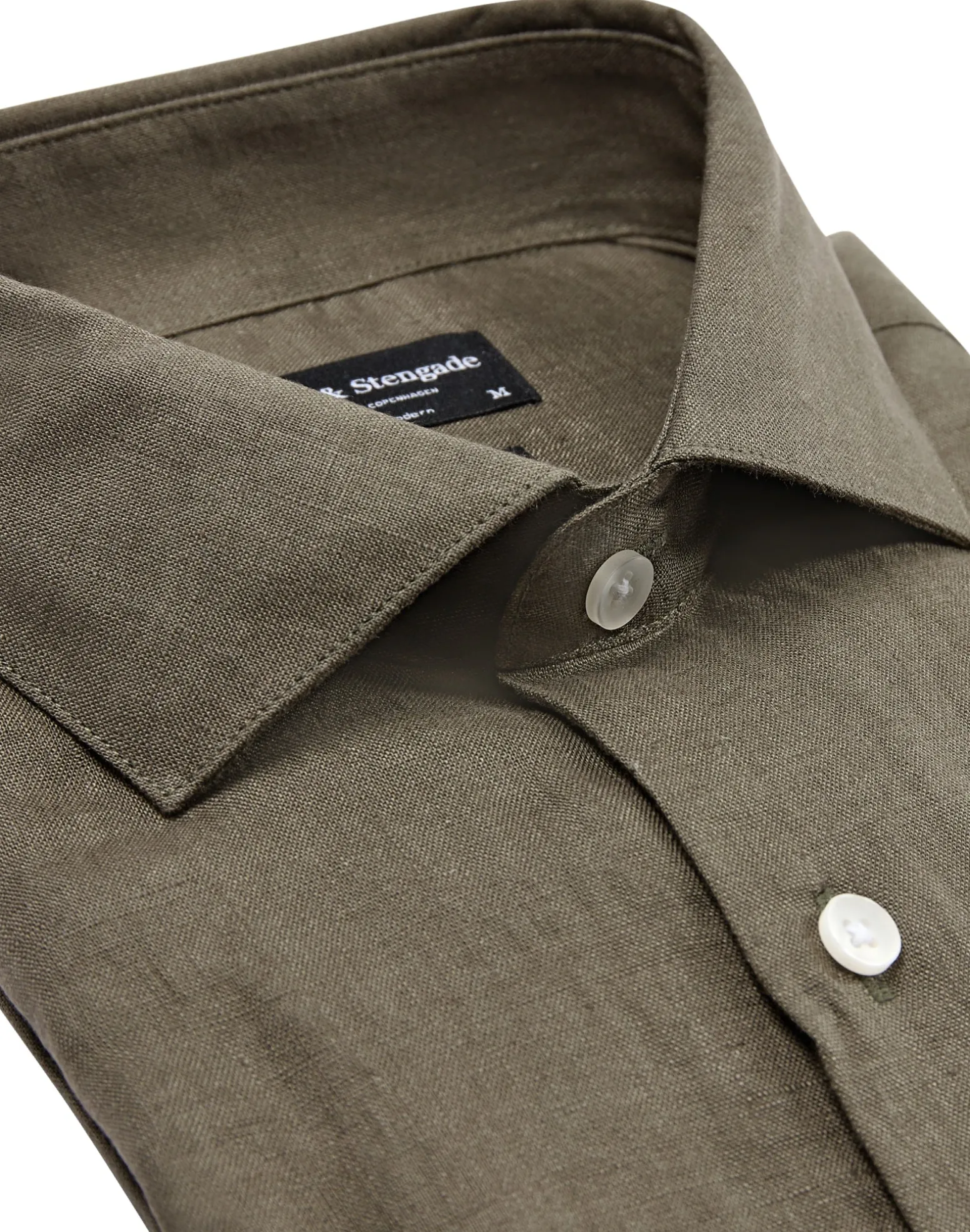 BS Bilbao Casual Modern Fit Skjorta - Army