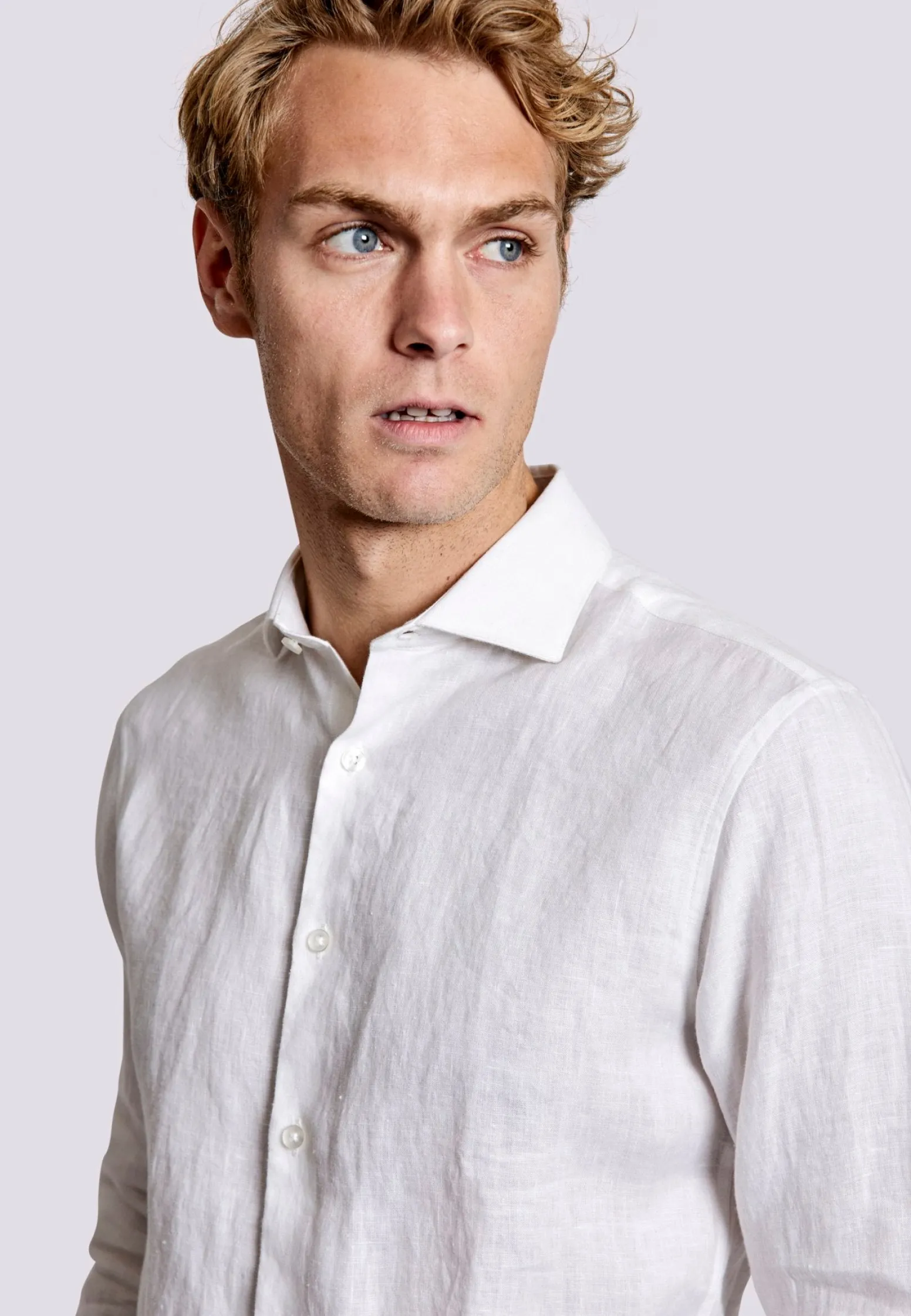 bs_bilbao_casual_modern_f_5.webp BS Bilbao Casual Modern Fit Skjorta - White