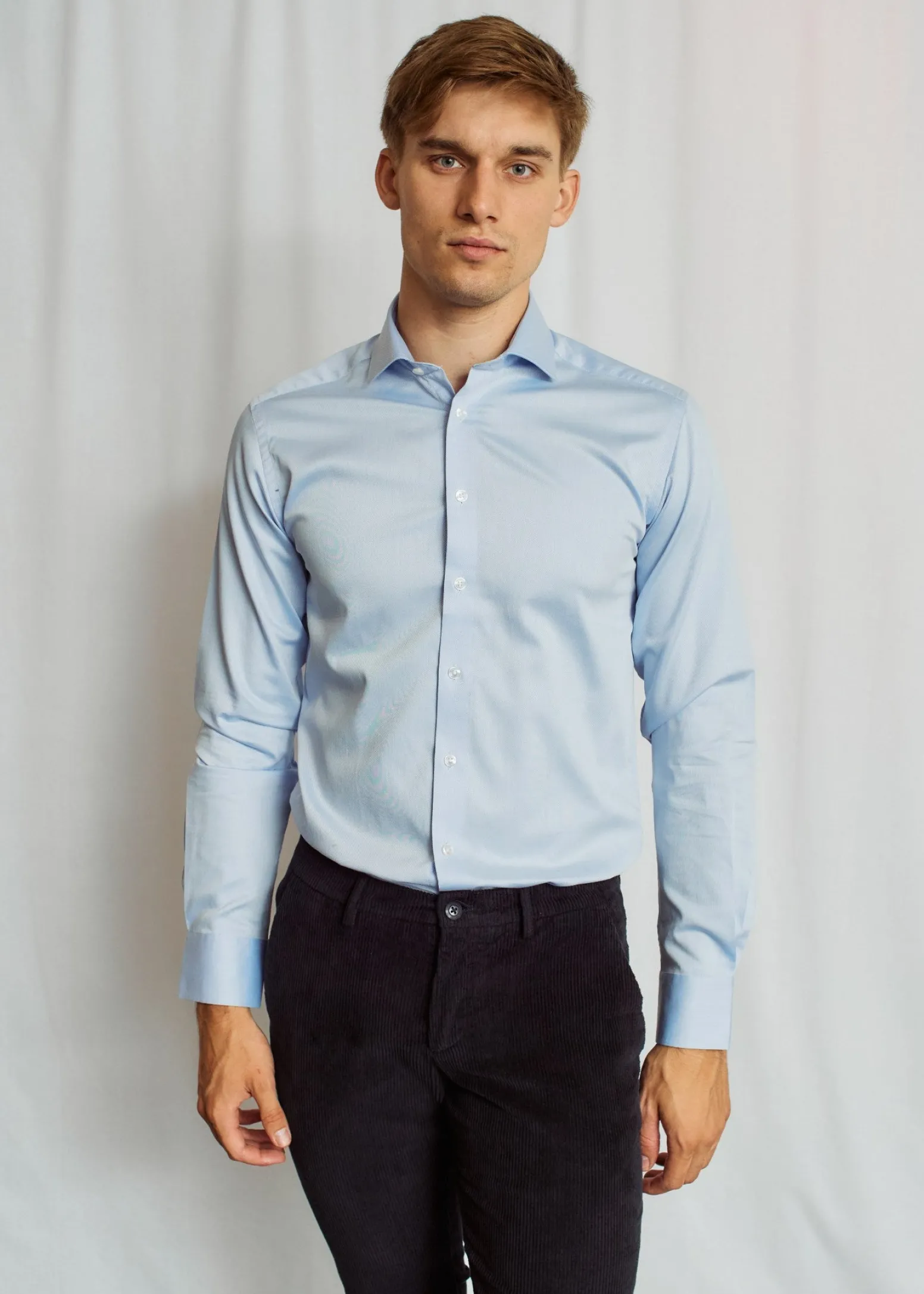 BS Bredsoe Modern Fit Skjorta - Light Blue