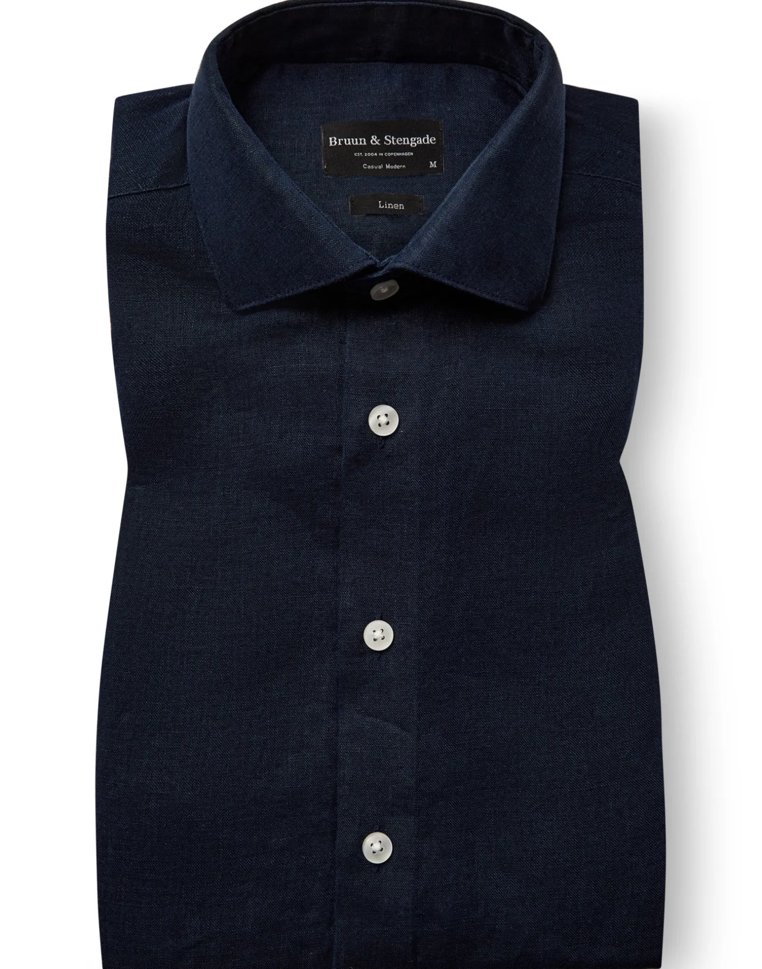 BS Brisbane Casual Modern Fit Skjorta - Navy