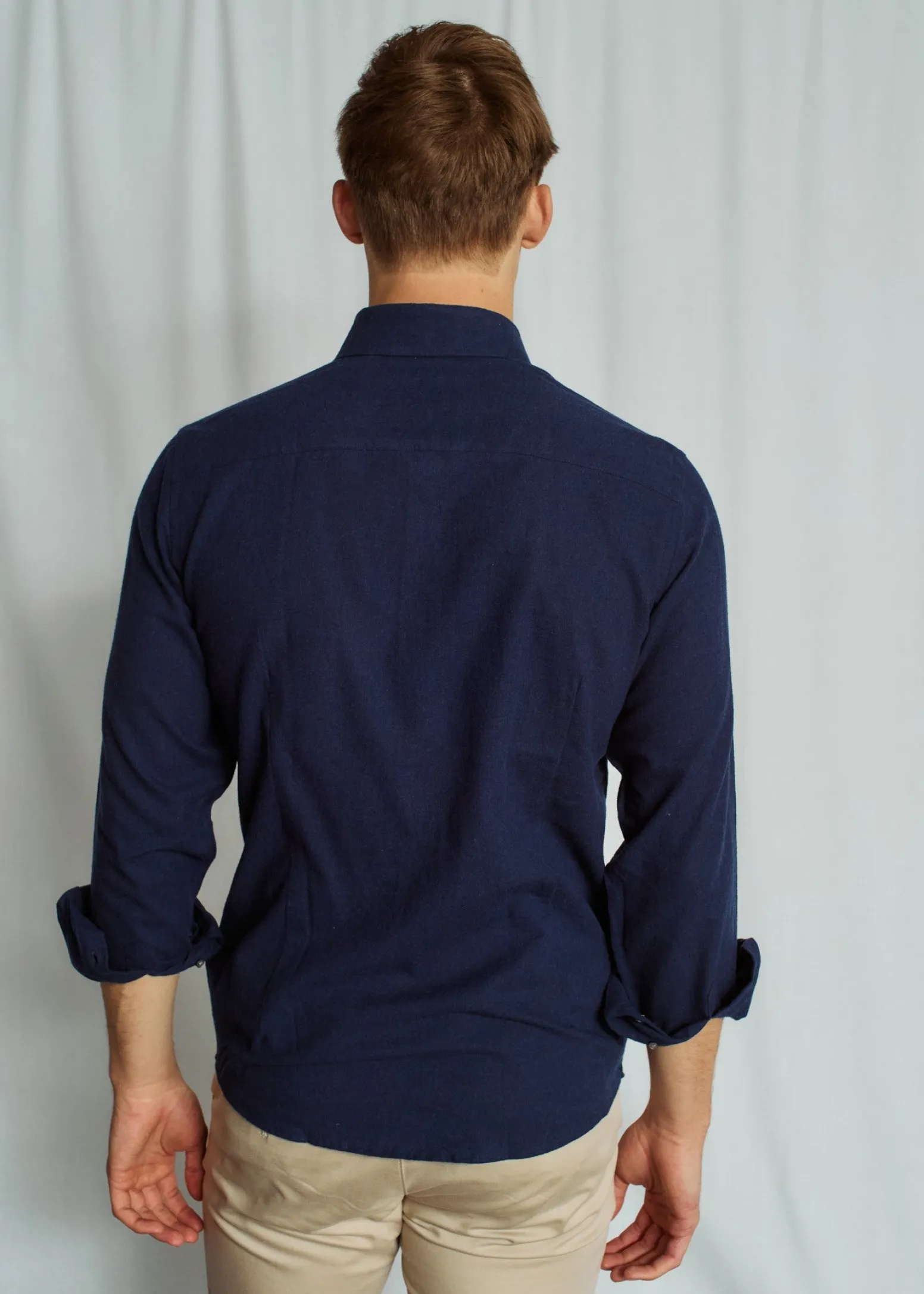 bs_brush_casual_modern_fi_3.webp BS Brush Casual Modern Fit Skjorta - Blue