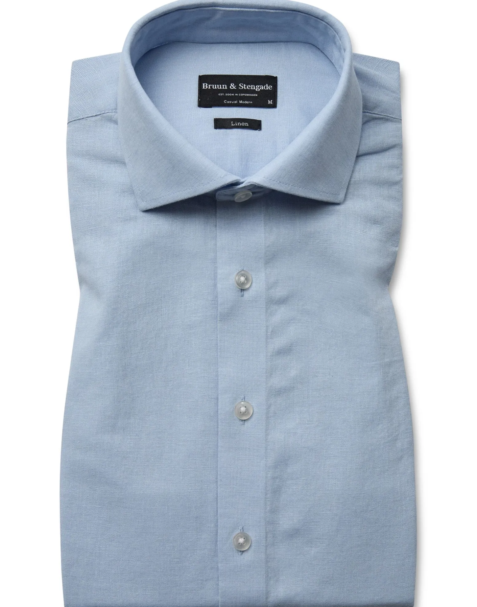 BS Butkus Casual Modern Fit Skjorta - Light Blue