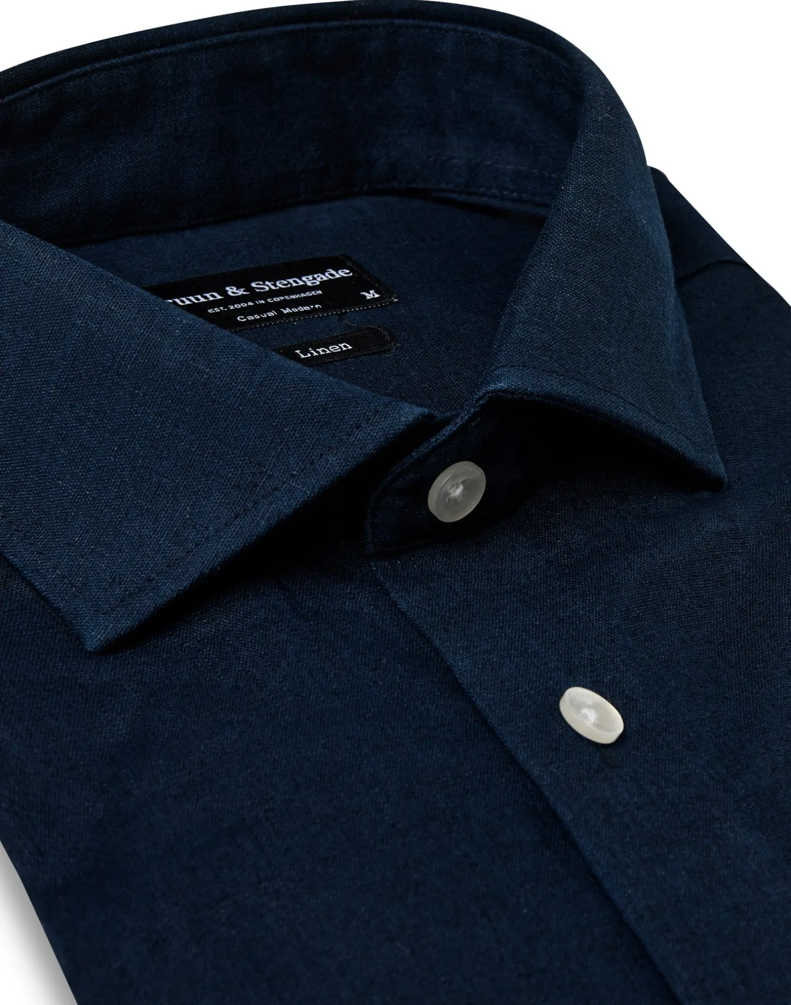 BS Butkus Casual Modern Fit Skjorta - Navy