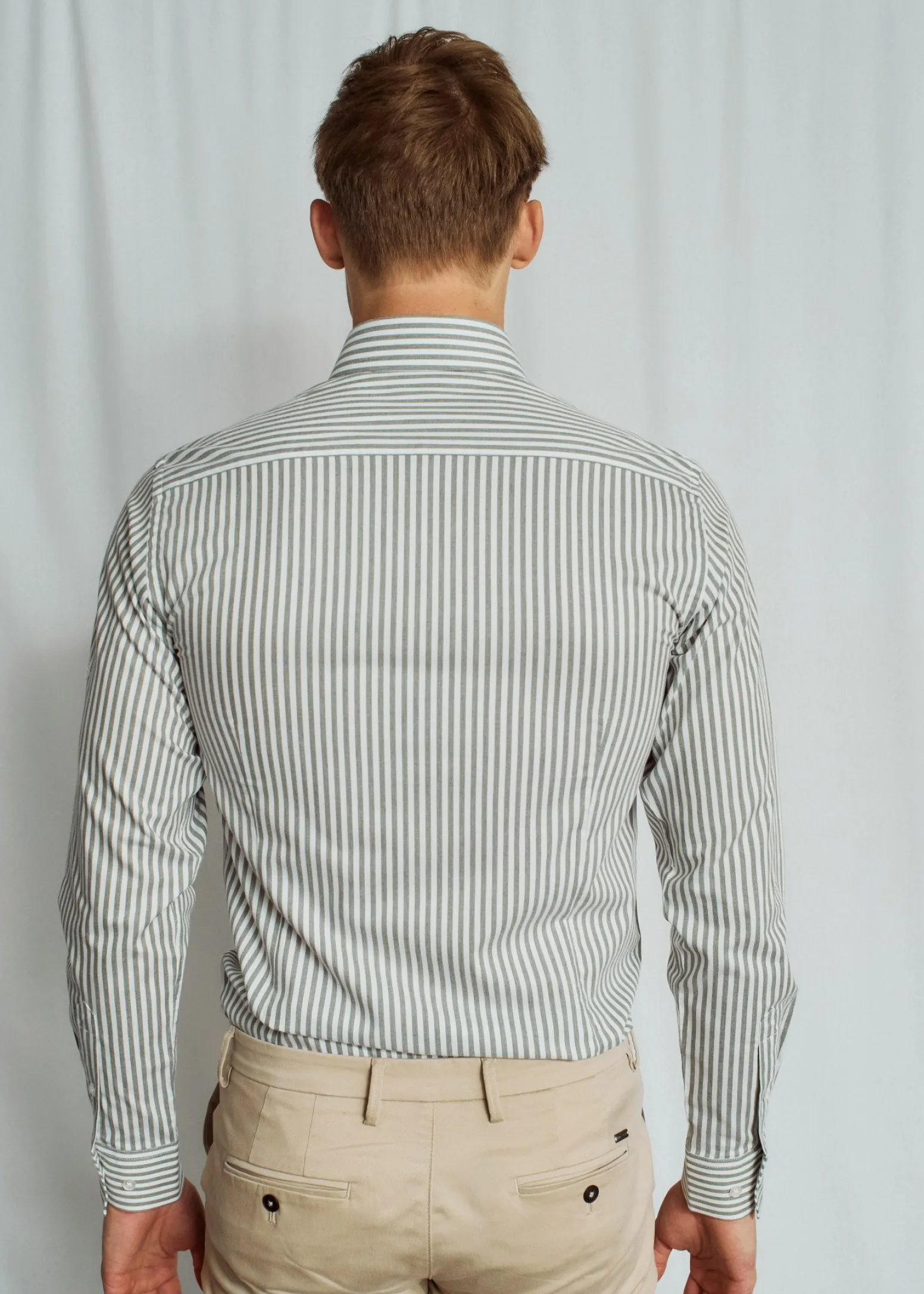 bs_capela_slim_fit_skjort_3.webp BS Capela Slim Fit Skjorta - Green/White