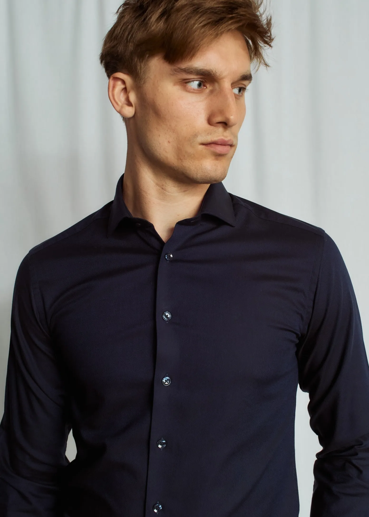 bs_carmelo_modern_fit_skj_2.webp BS Carmelo Modern Fit Skjorta - Navy