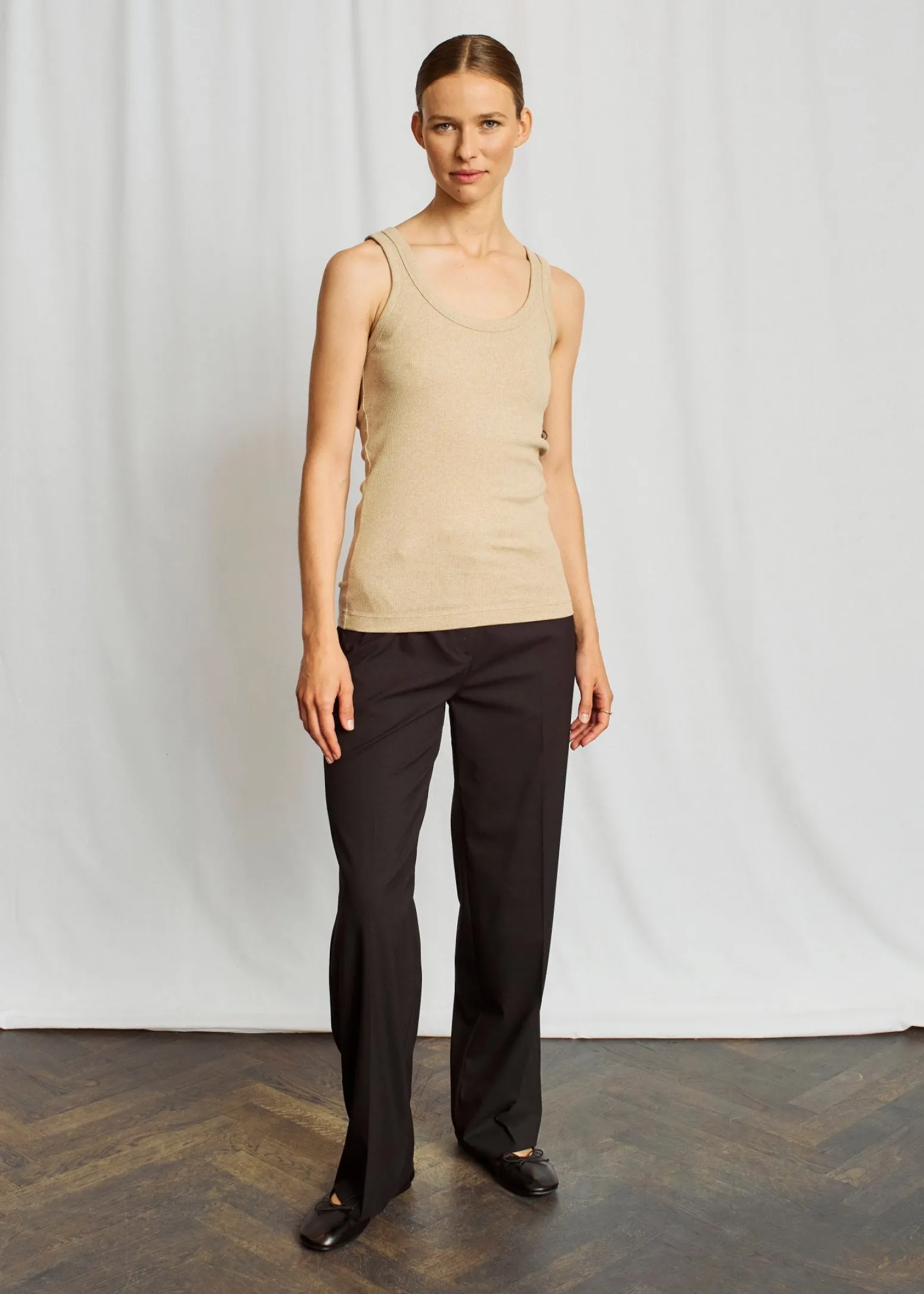 BS Charlotte Regular Fit Topp - Sand
