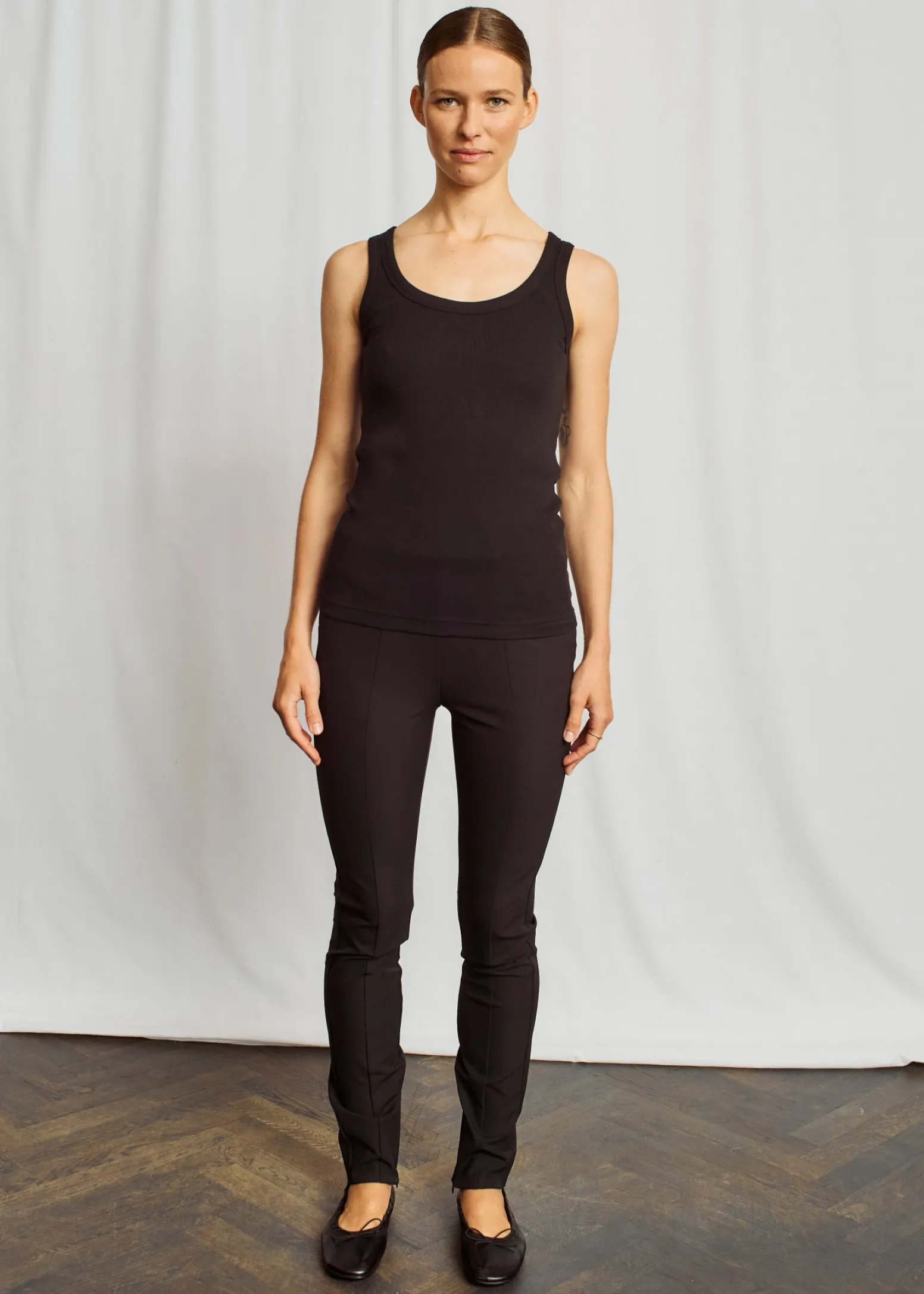 BS Charlotte Regular Fit Topp - Black