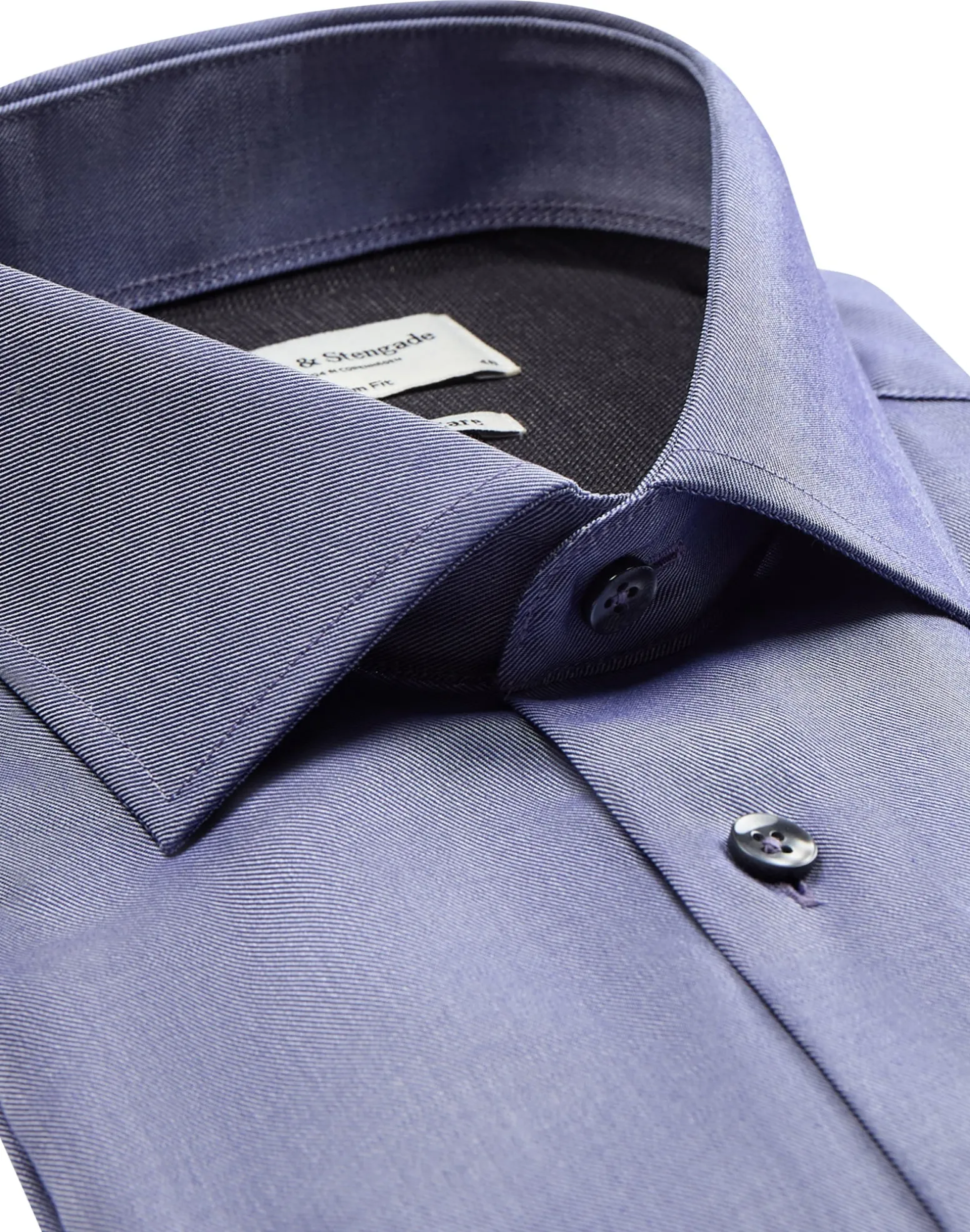 BS Chester slim fit Skjorta - Blue