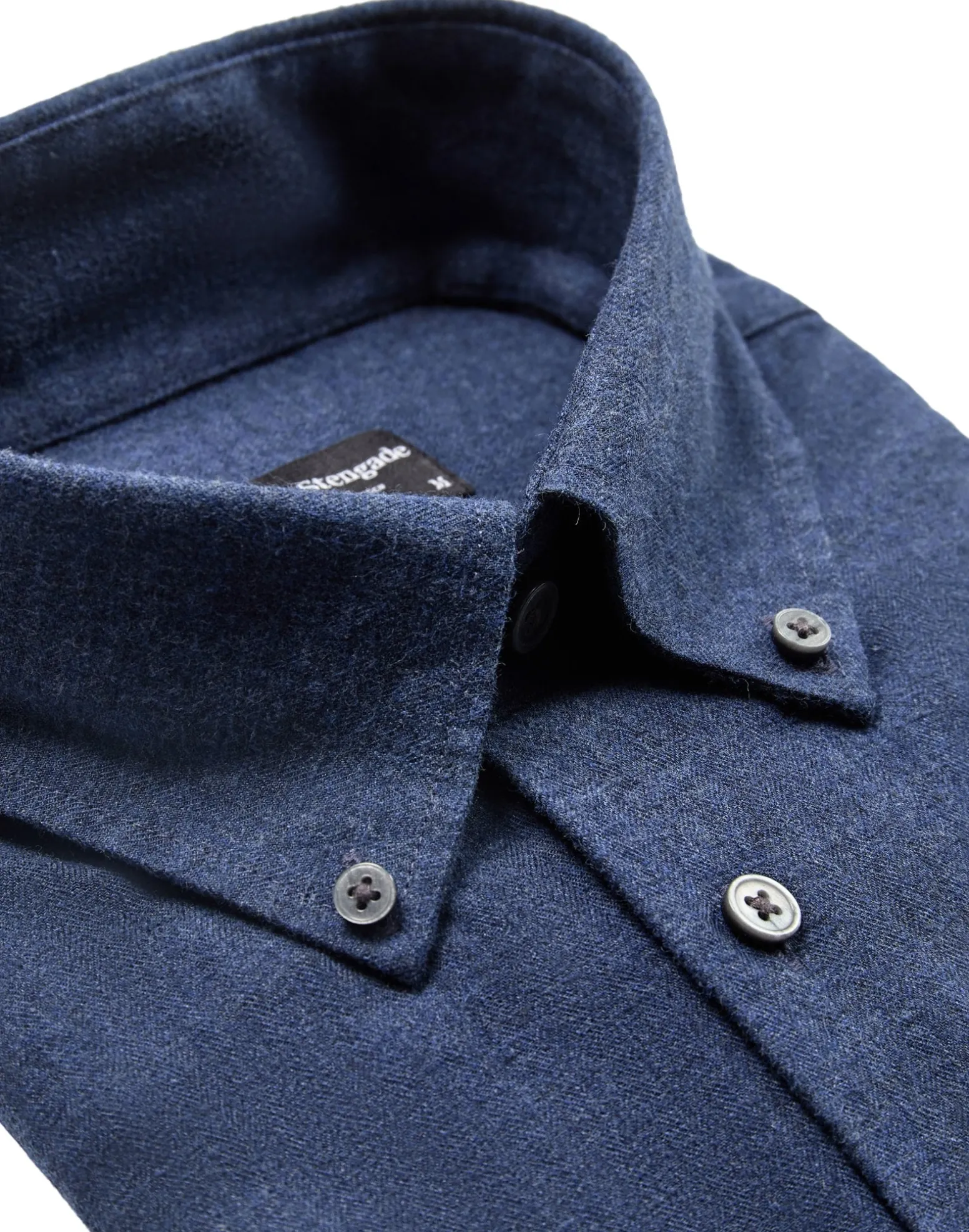 BS Cotton Casual Modern Fit Skjorta - Blue