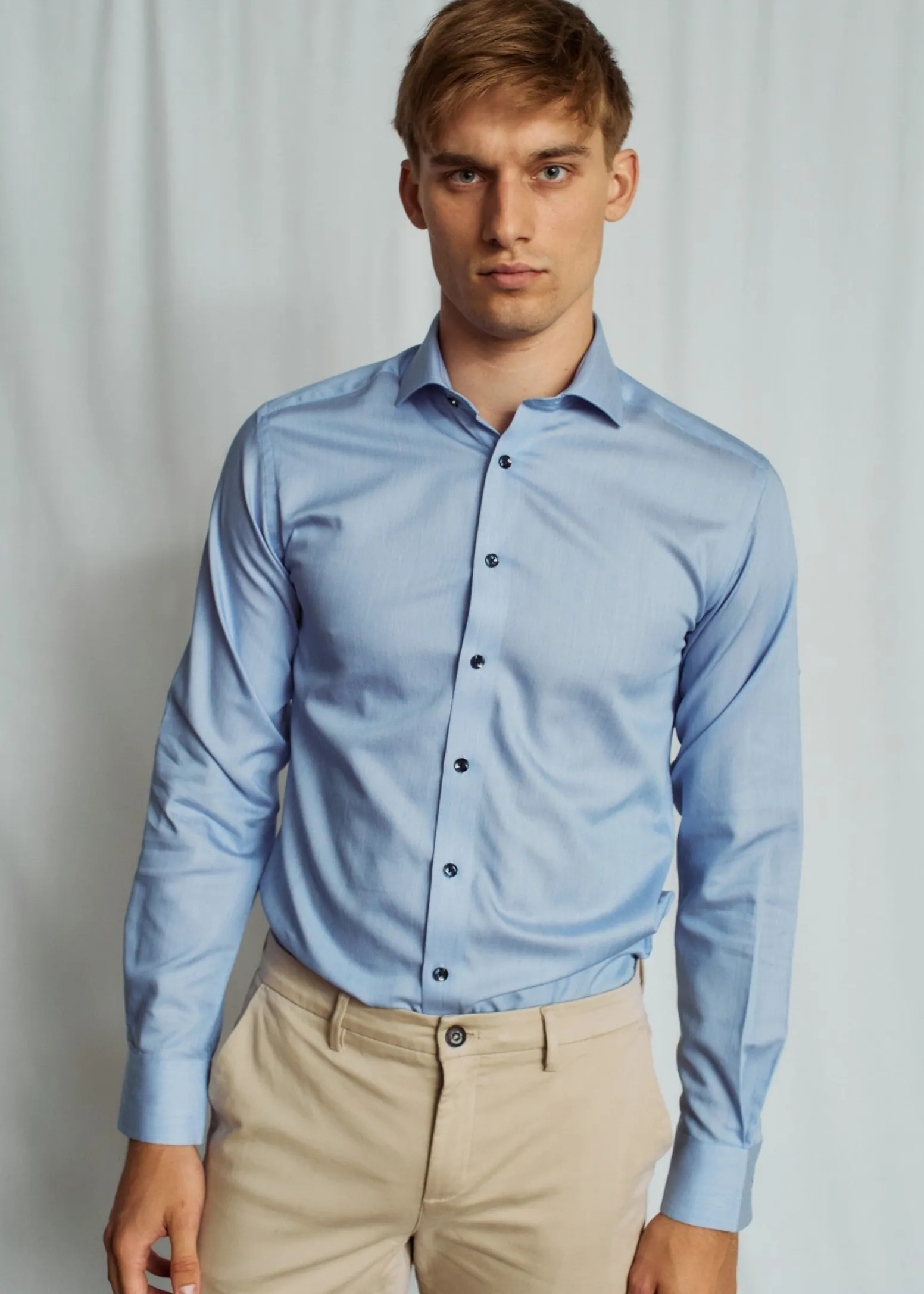 BS DAngelo Modern Fit Skjorta - Blue