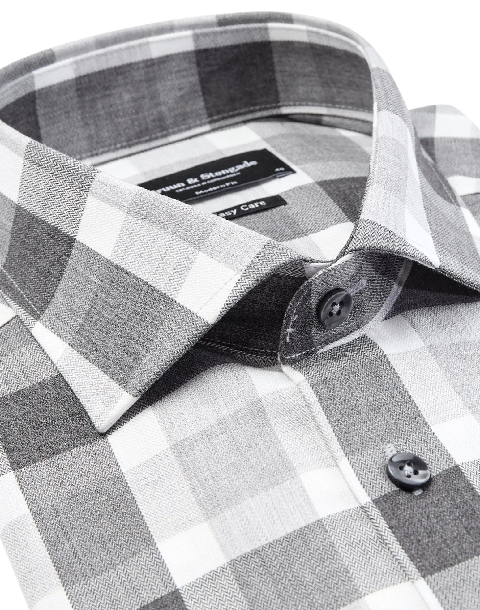 BS Dier modern fit Skjorta - Grey