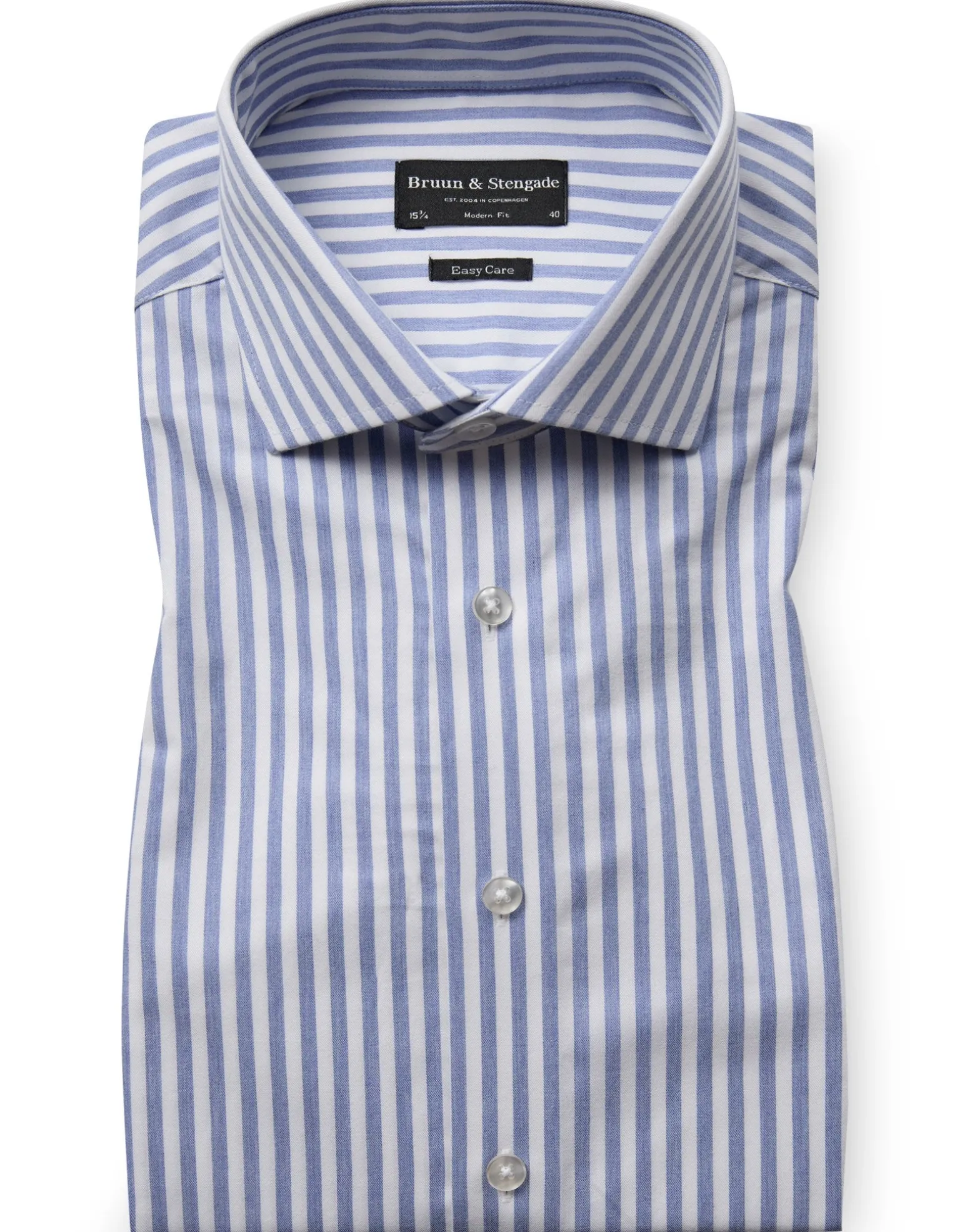 bs_drummond_modern_fit_sk_4.webp BS Drummond Modern Fit Skjorta - Light Blue/White