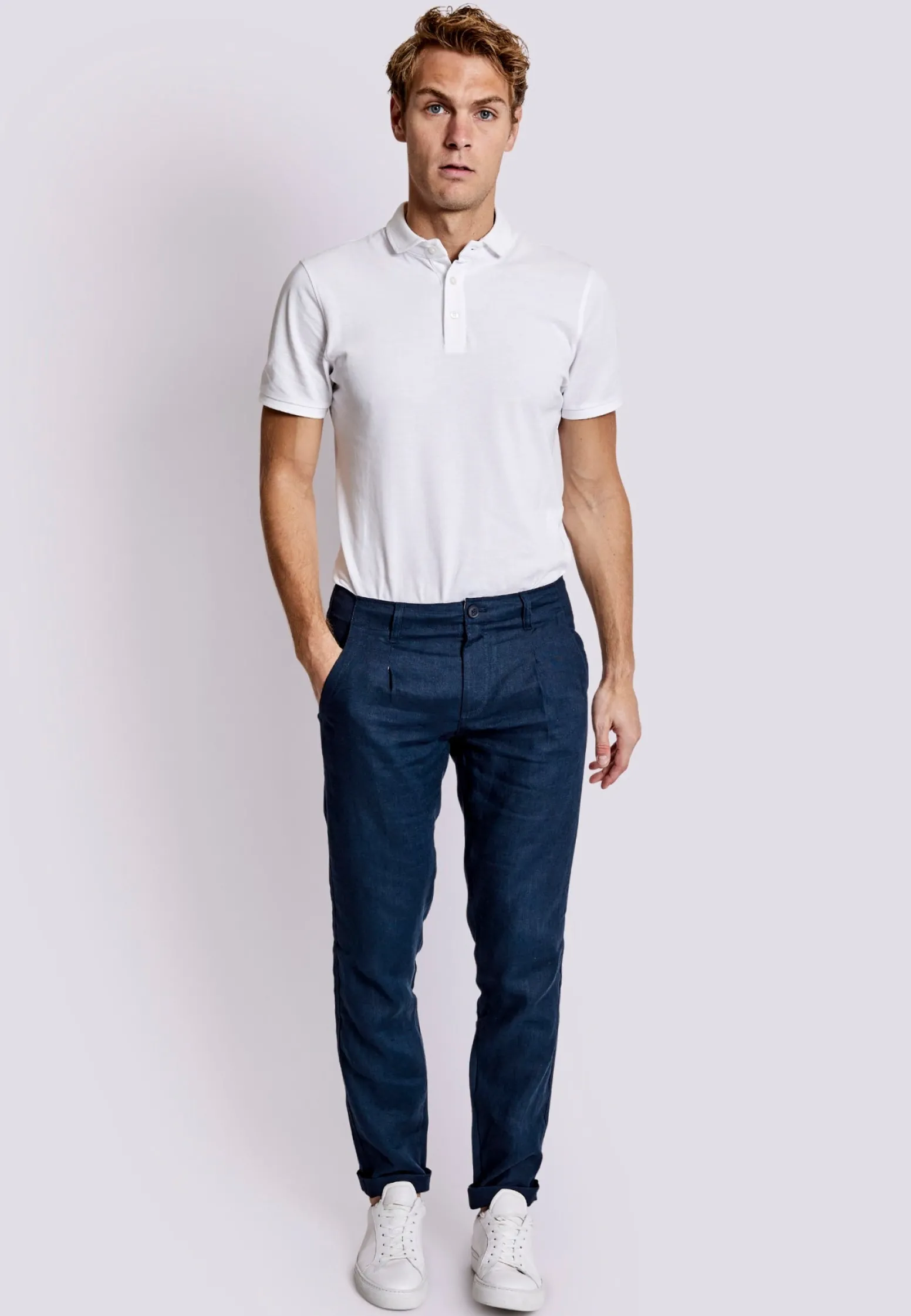 bs_enrique_slim_fit_chino_2-1.webp BS Enrique Slim Fit Chinos - Navy
