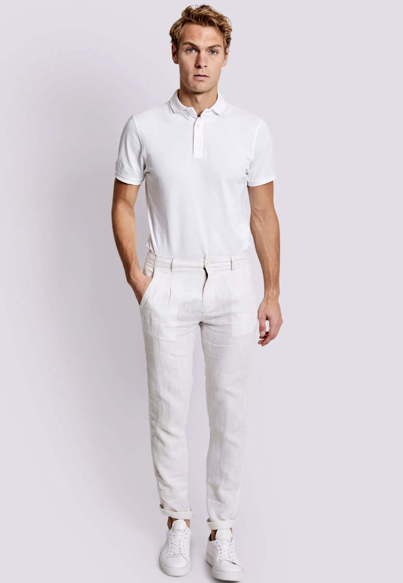 bs_enrique_slim_fit_chino_2.webp BS Enrique Slim Fit Chinos - Sand