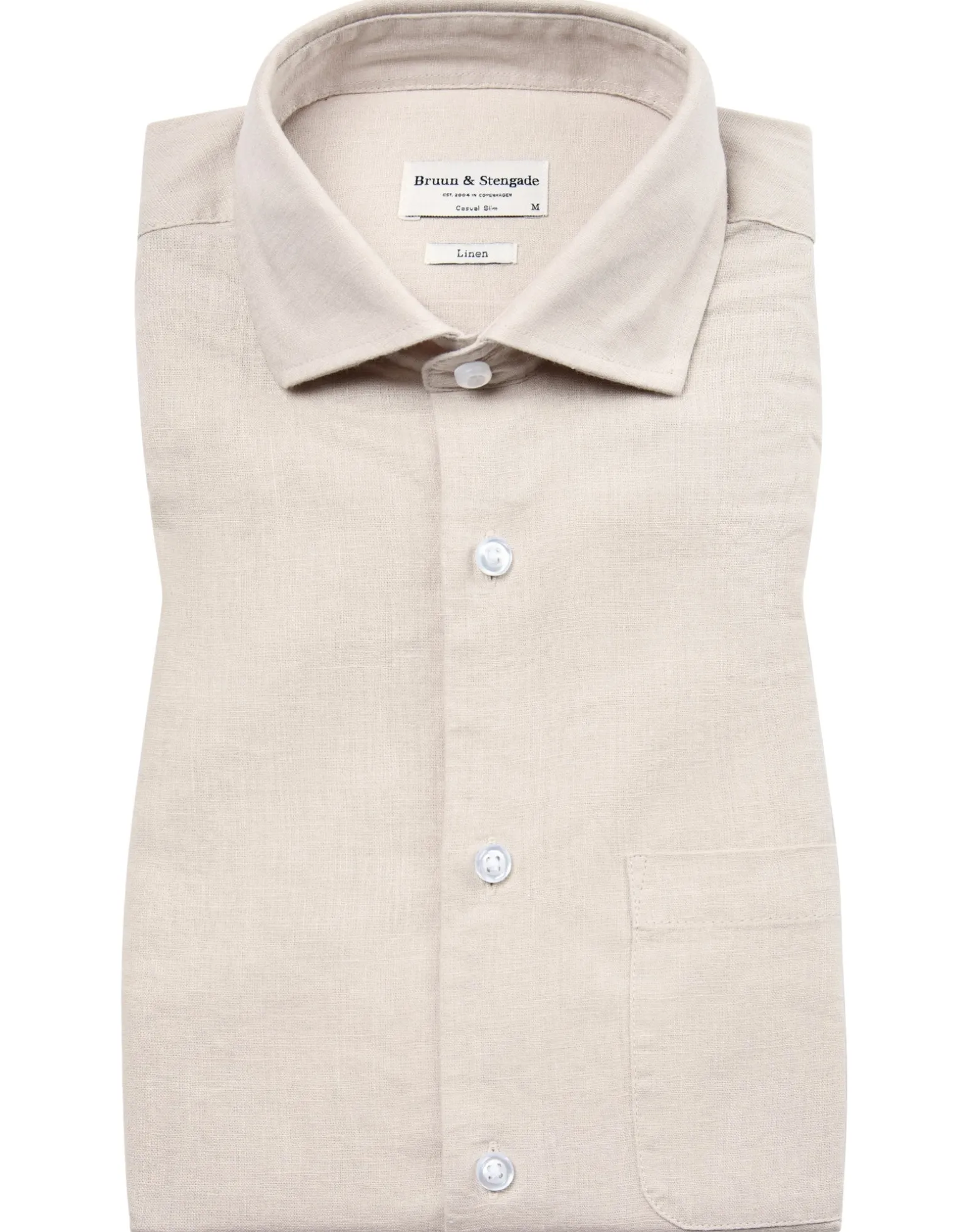BS Ferrol Casual Slim Fit Skjorta - Kit
