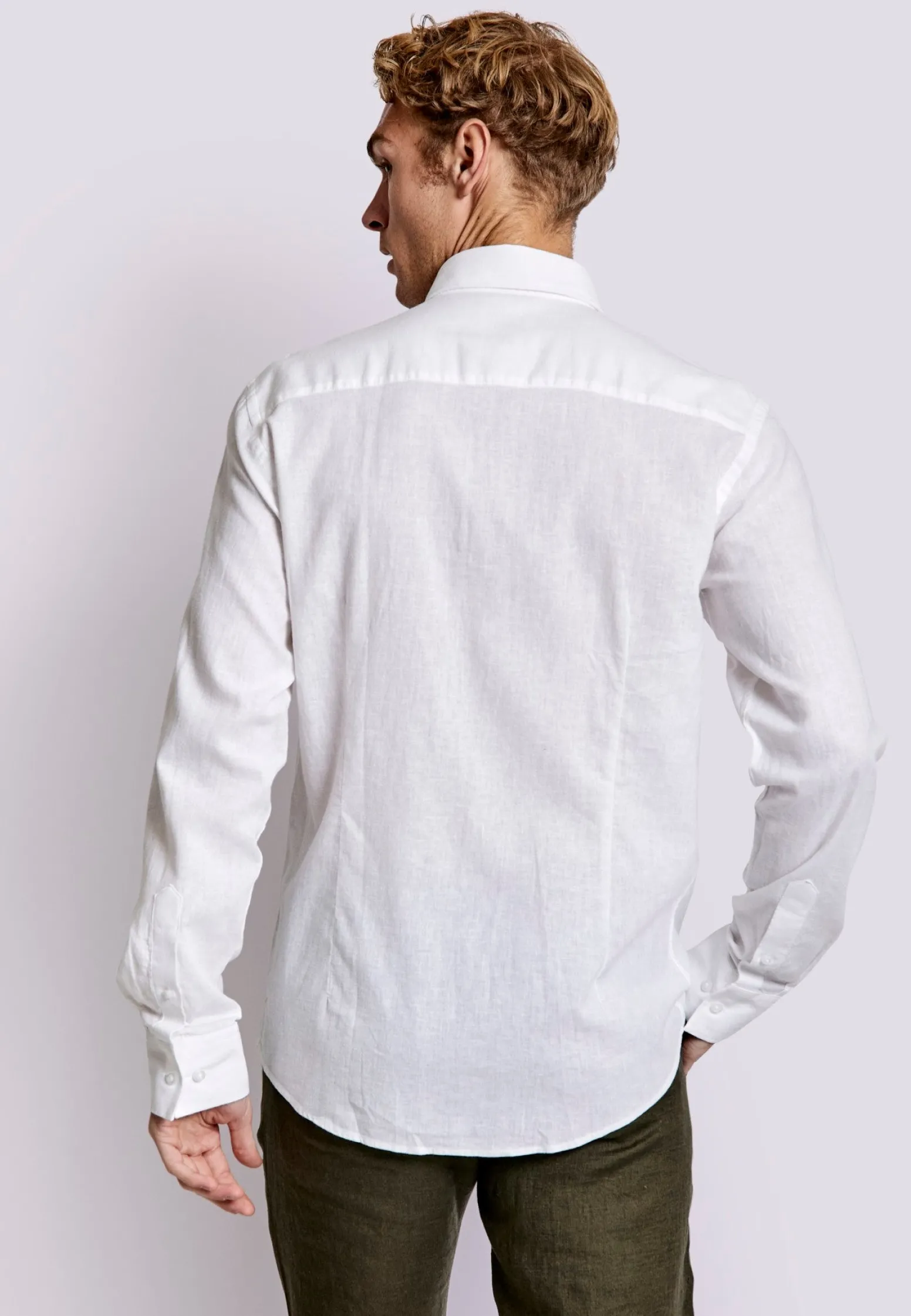 bs_ferrol_casual_slim_fit_4.webp BS Ferrol Casual Slim Fit Skjorta - White