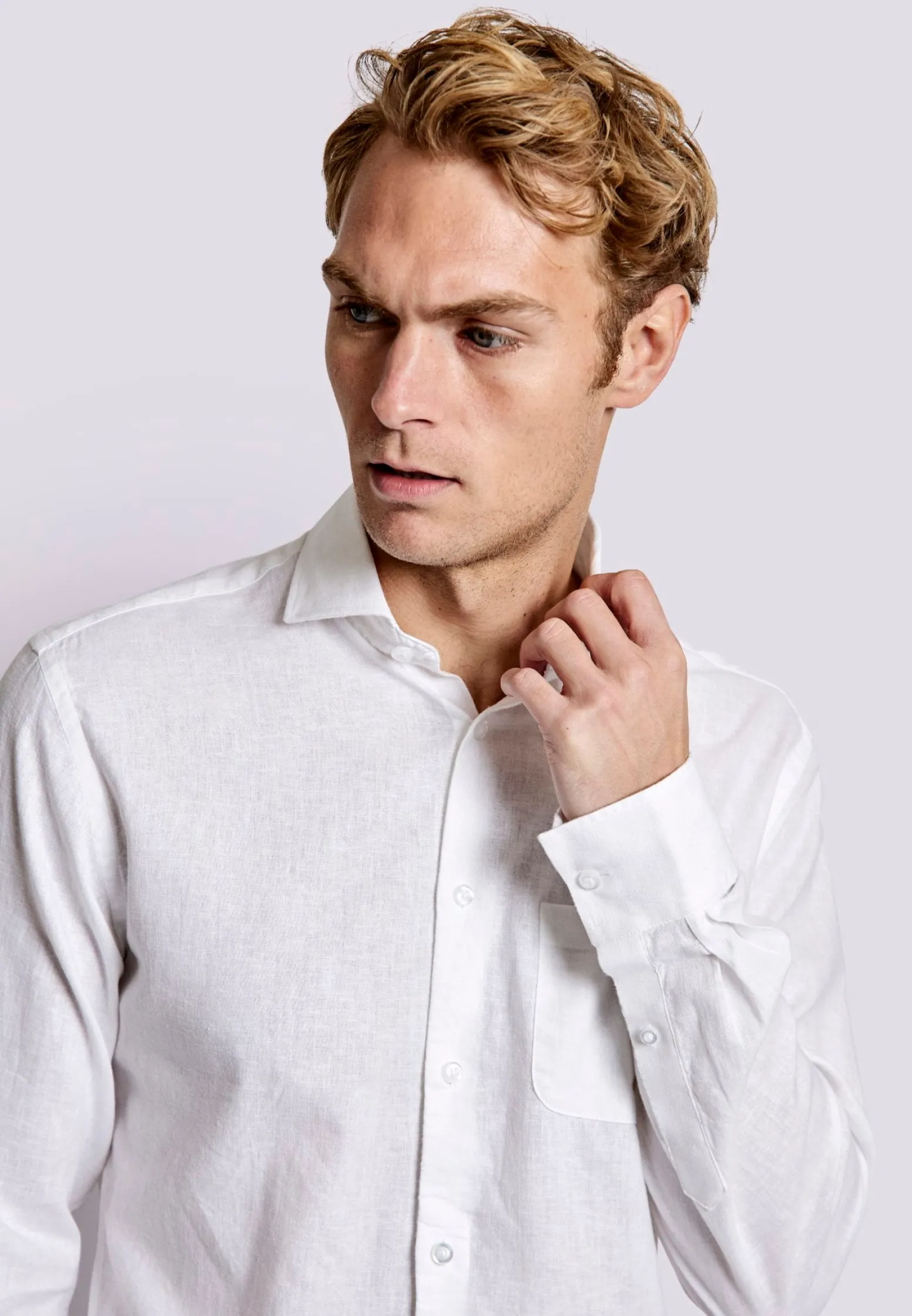 bs_ferrol_casual_slim_fit_5.webp BS Ferrol Casual Slim Fit Skjorta - White