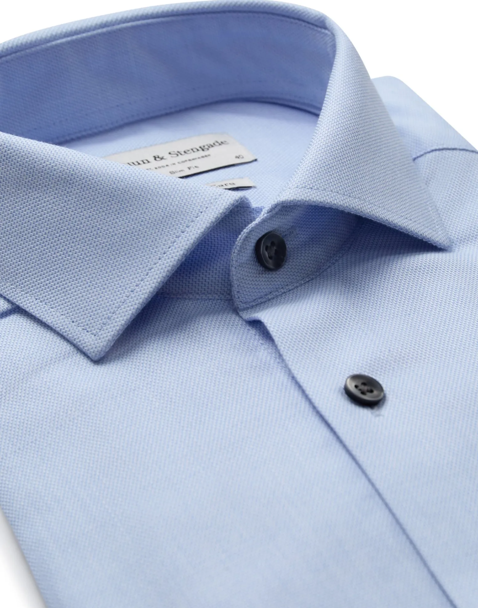 BS Fitzgerald Slim Fit Skjorta - Light Blue