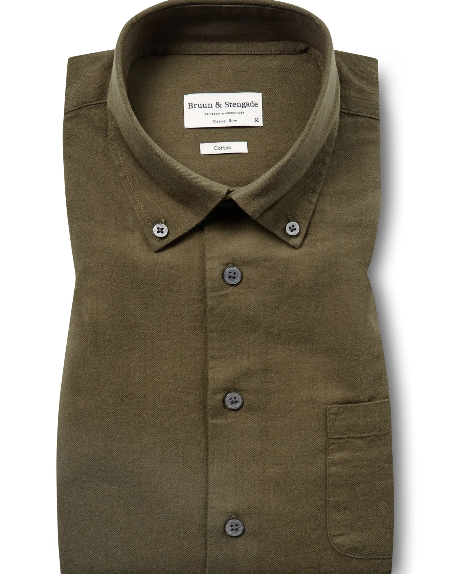 BS Floyd Casual Slim Fit Skjorta - Green
