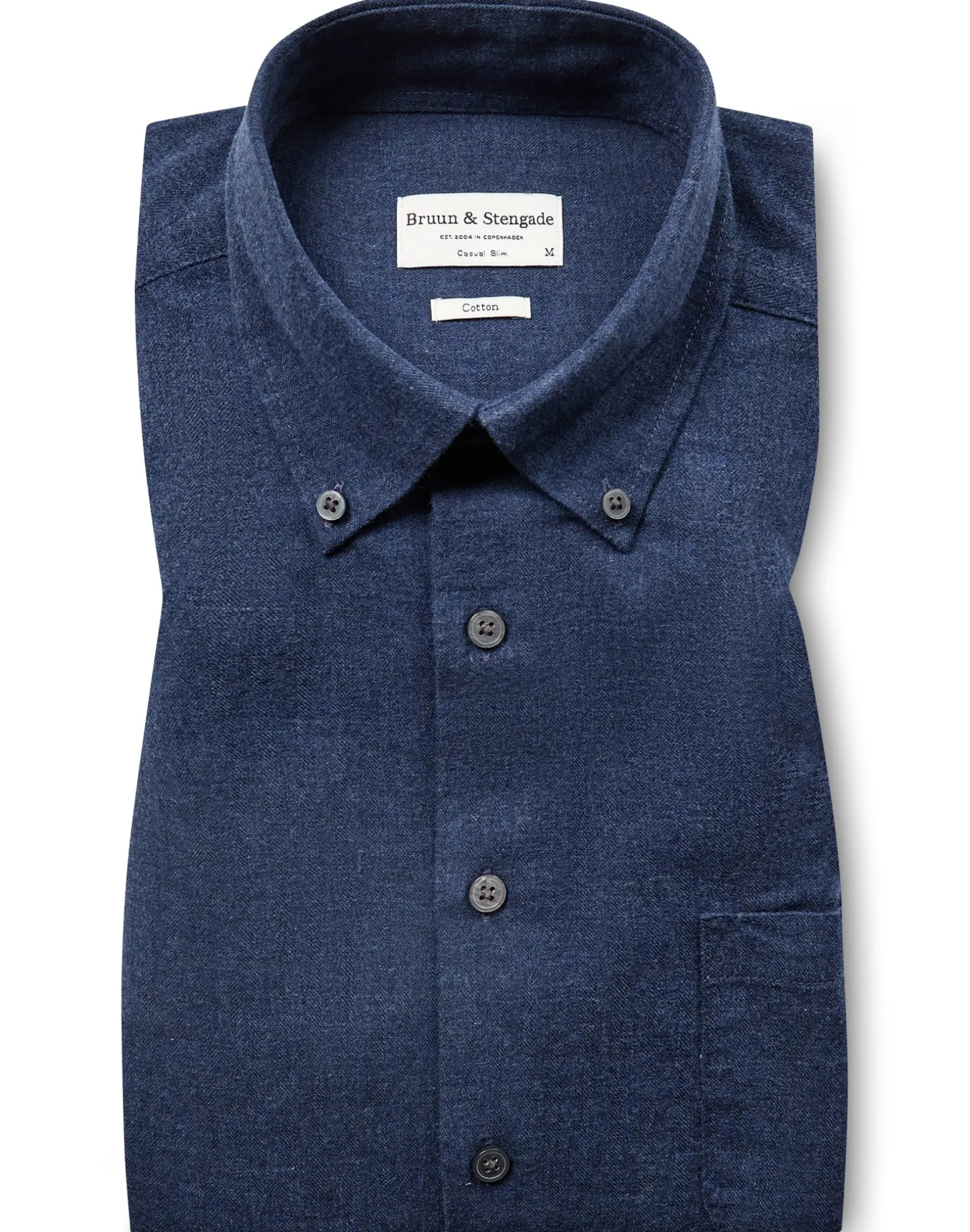 BS Floyd Casual Slim Fit Skjorta - Blue