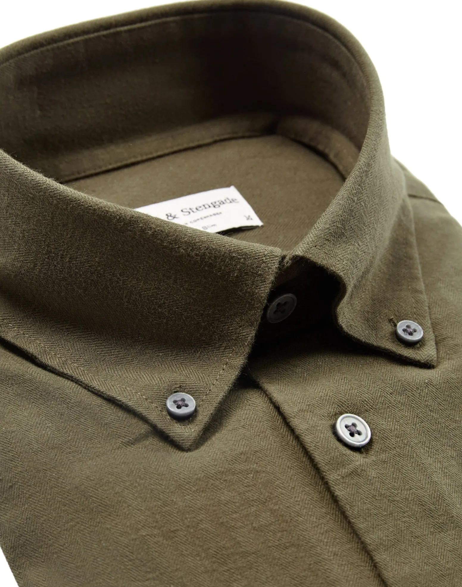 BS Floyd Casual Slim Fit Skjorta - Green