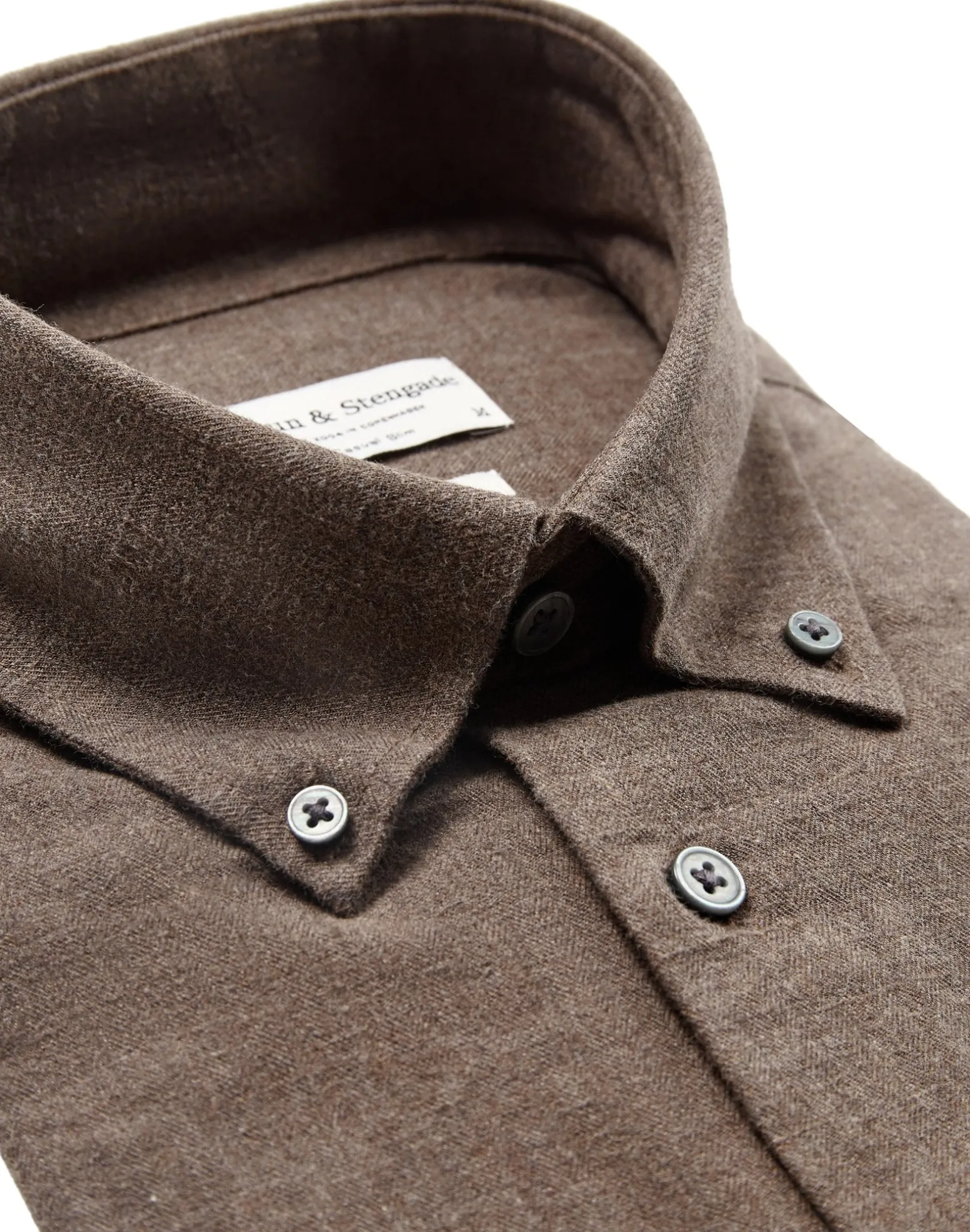 BS Floyd Casual Slim Fit Skjorta - Brown