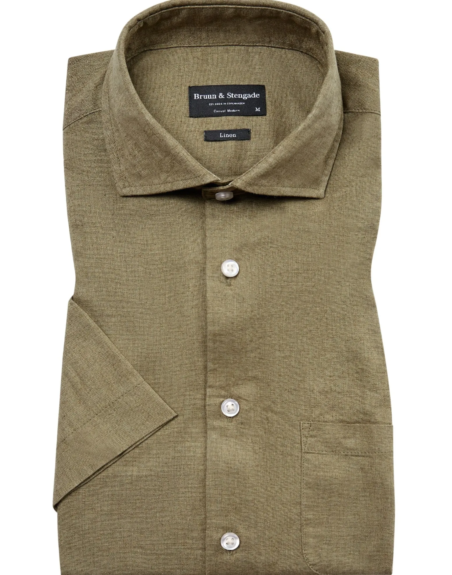 BS Gandia Casual Modern Fit Skjorta - Army