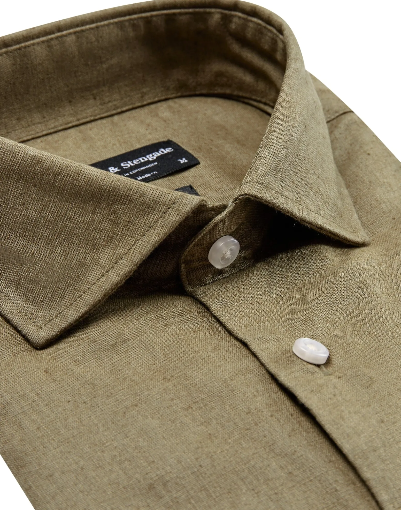 BS Gandia Casual Modern Fit Skjorta - Army