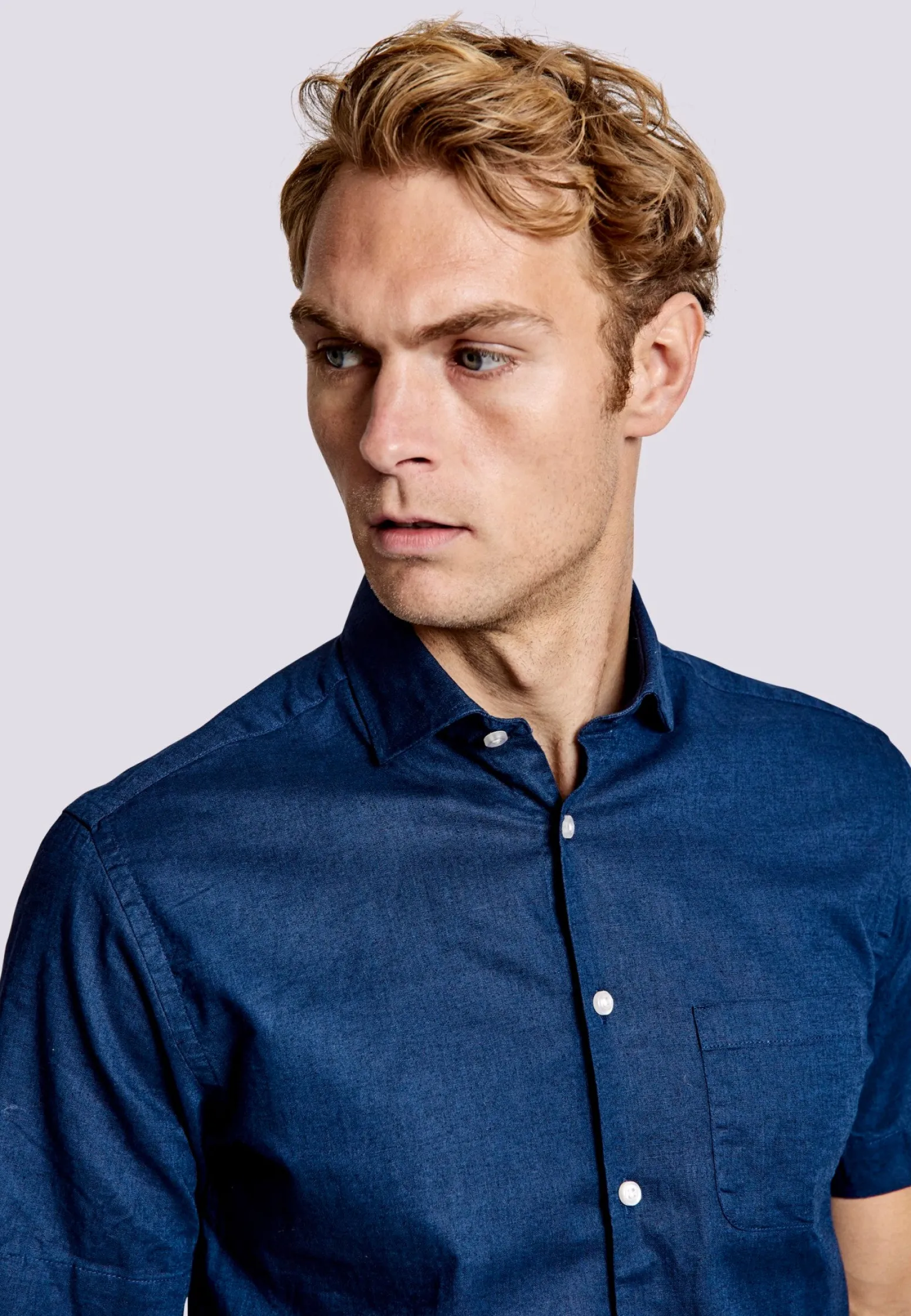bs_gandia_casual_modern_f_5.webp BS Gandia Casual Modern Fit Skjorta - Navy