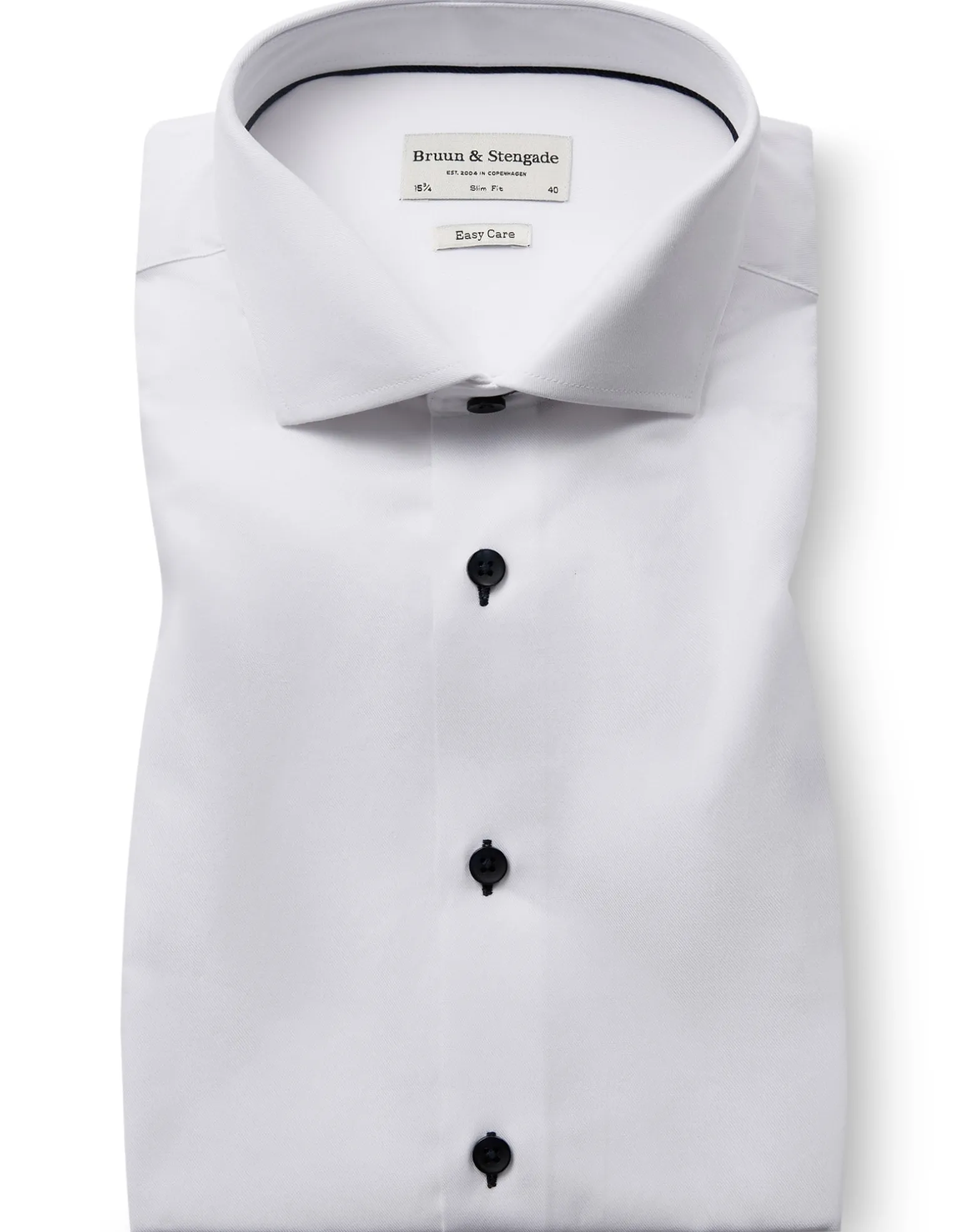 BS Gnabry Slim Fit Skjorta - White