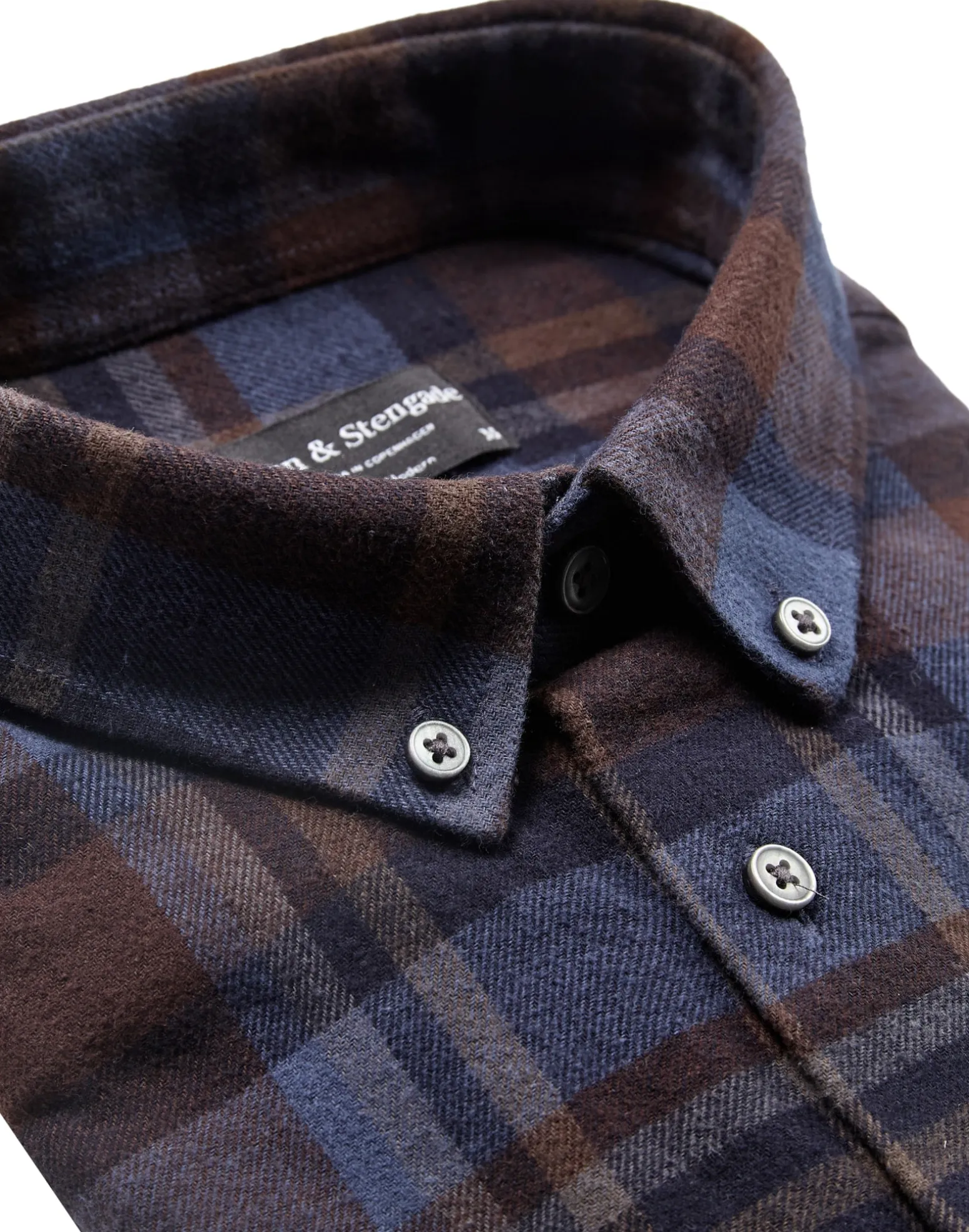 BS Hagen Casual Modern Fit Skjorta - Brown