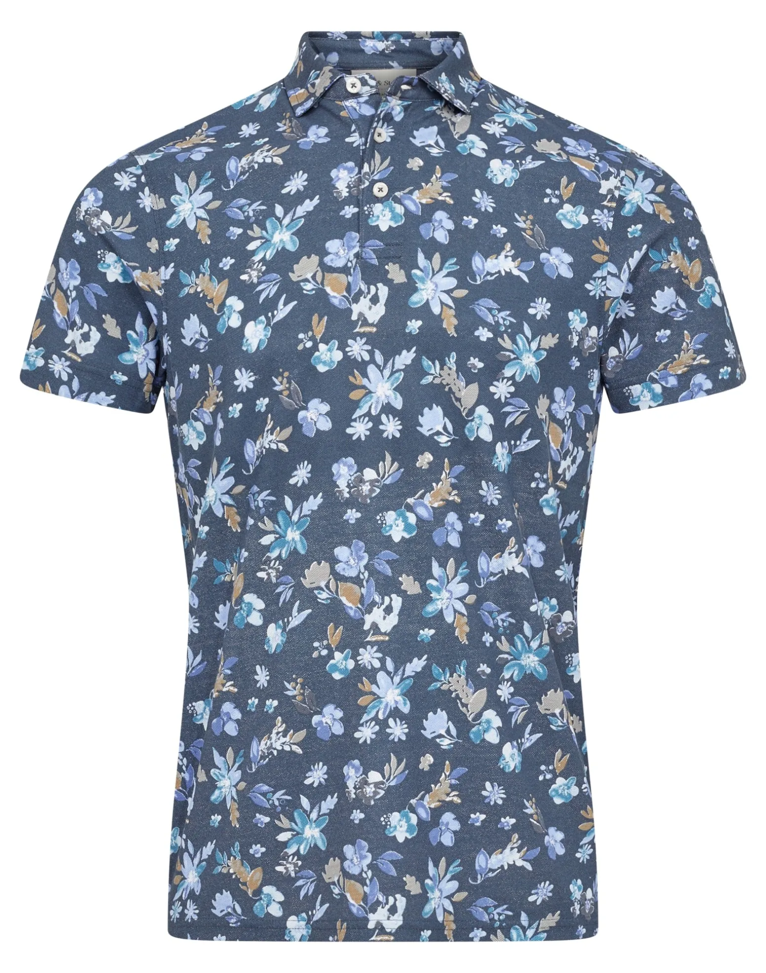 BS Hermanos Regular Fit Polo - Navy